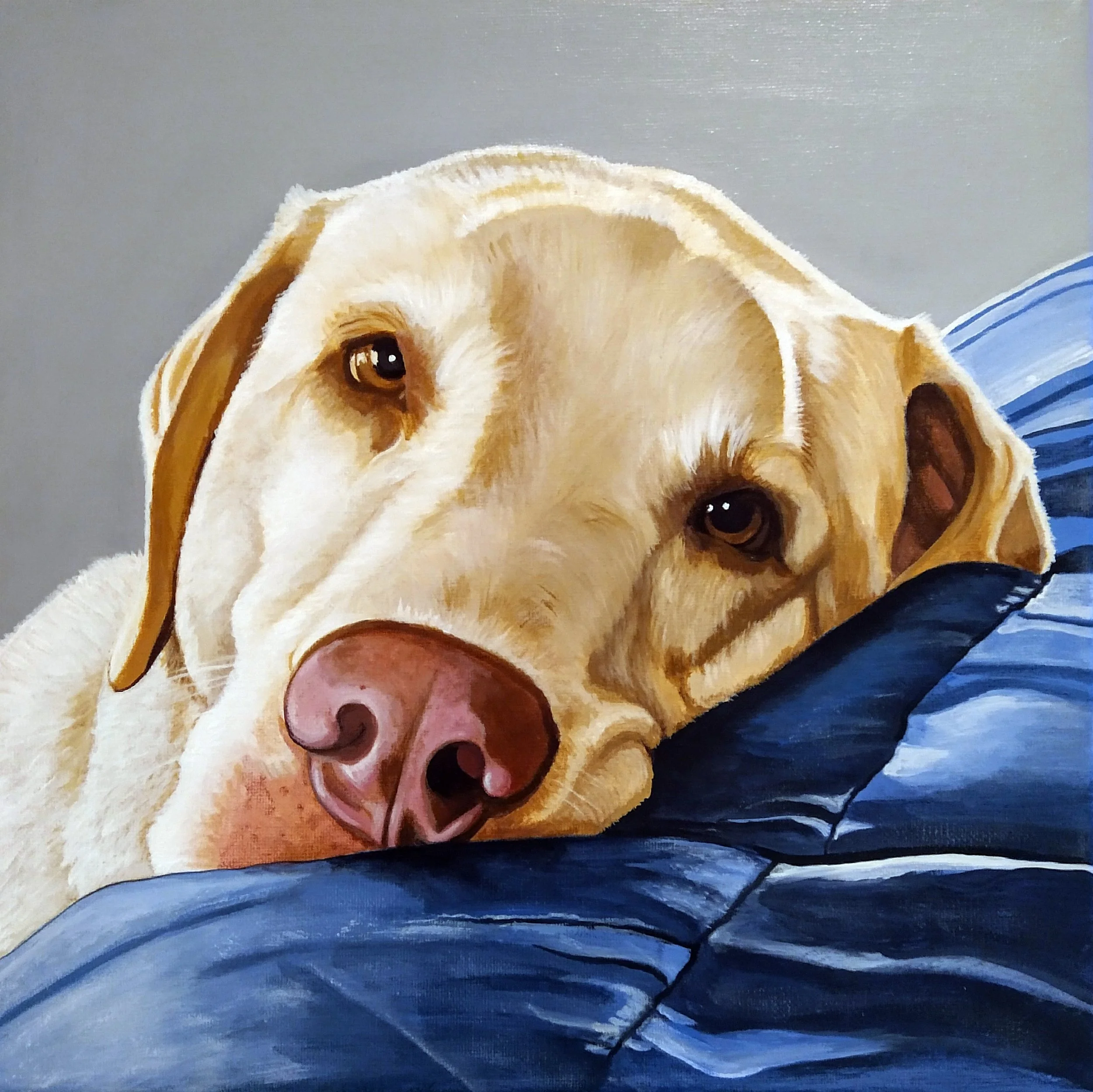 12" x 12", Acrylic on canvas