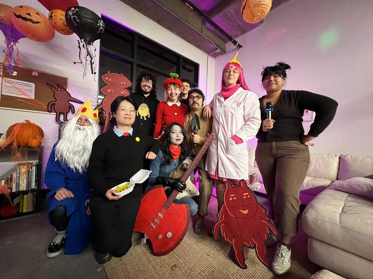 Our first Halloween member potluck was mathematical ✨ 💖 

Can you name all the characters👻 ?
#adventuretime #halloween #reclaimclaycollective