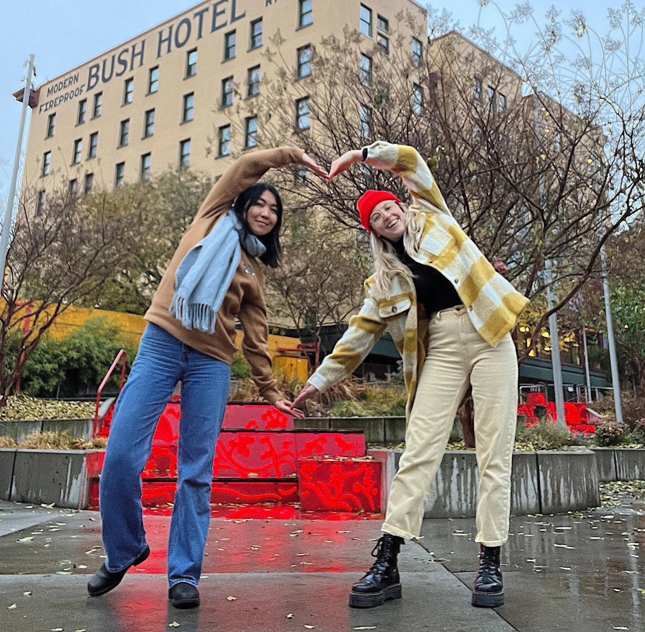 Co‑founders Siera Matsuo and Luanne Wilson of Reclaim Clay Collective