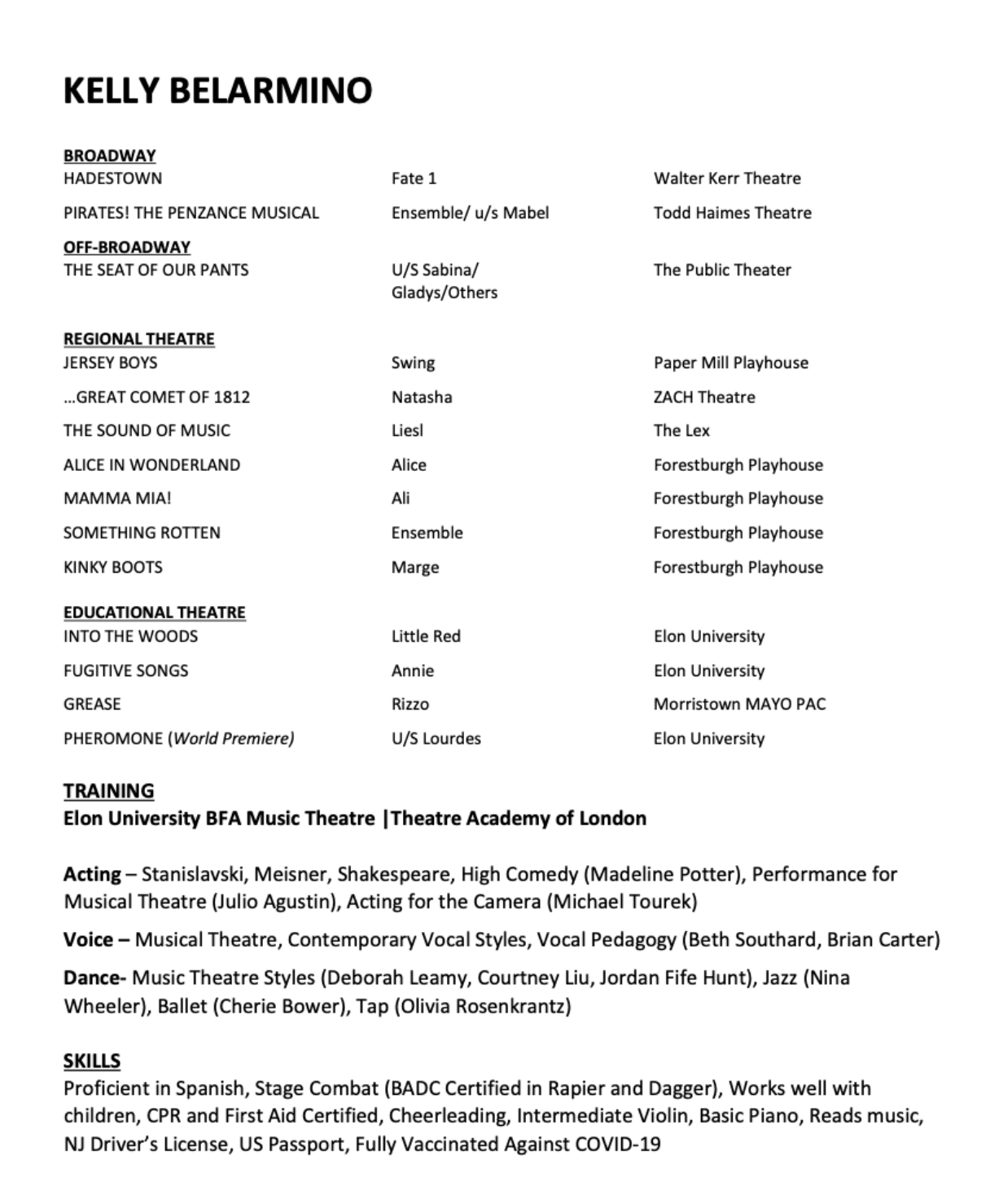 Resume