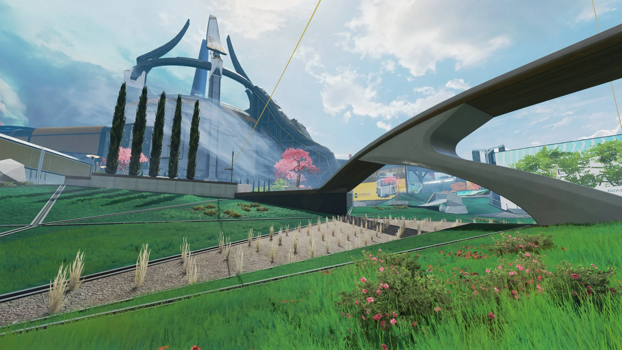 Olympus - Open space for travel and use of Trident vehicles