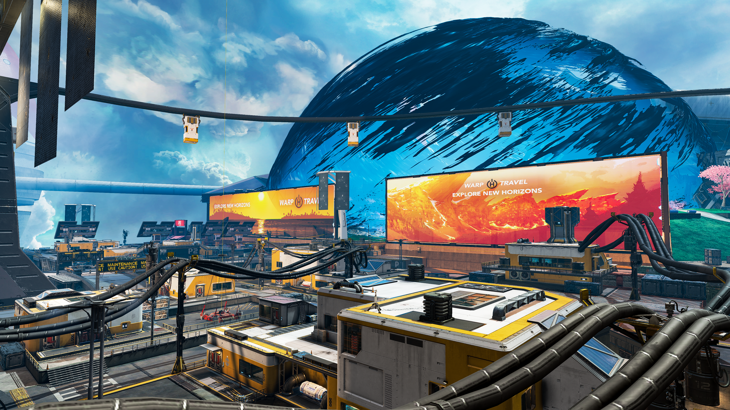 Olympus - Overview of Power Grid (Primary and Secondary); leads to the Rift on the other side