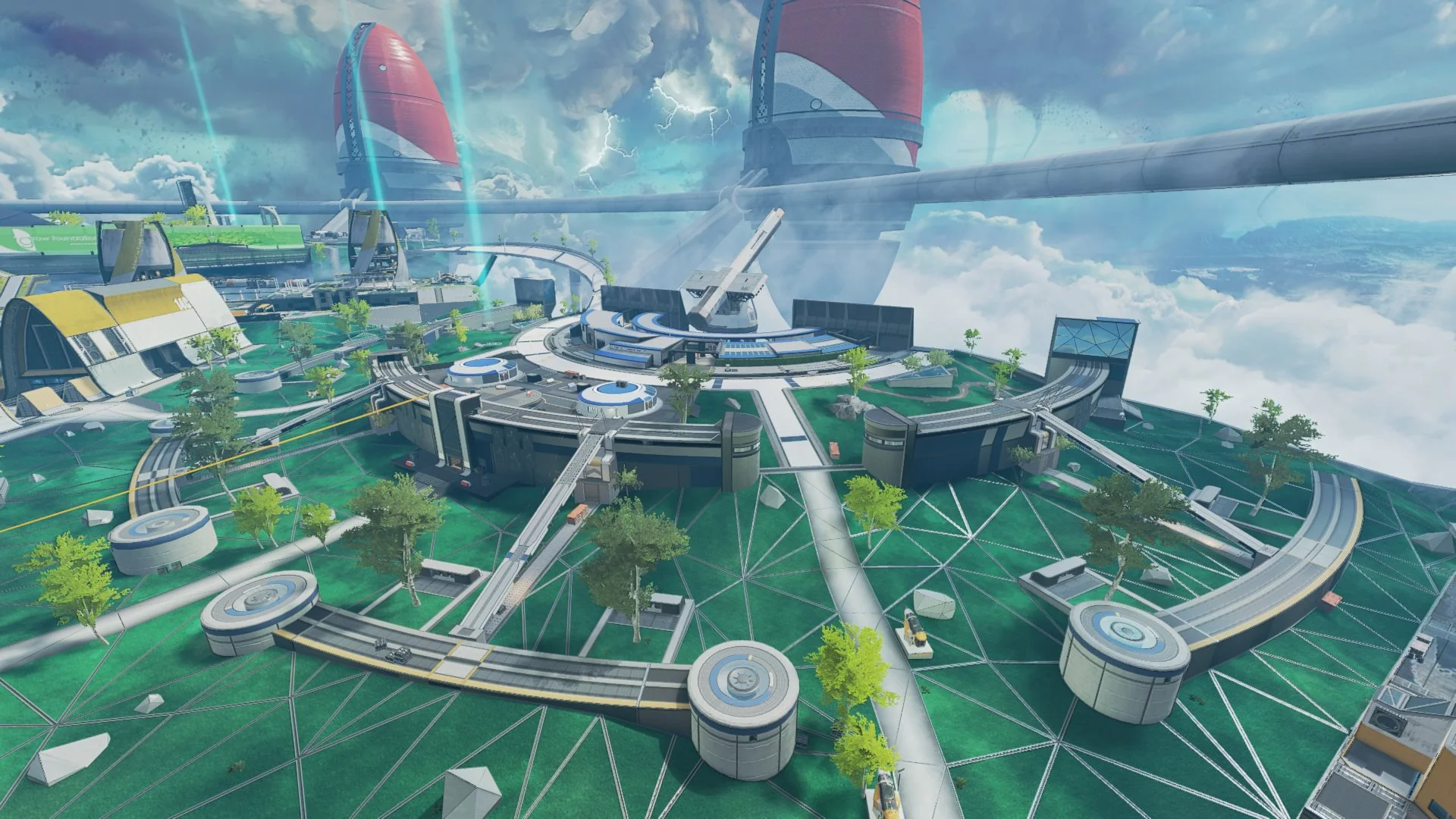 Olympus - Overview of Orbital Cannon and its surroundings