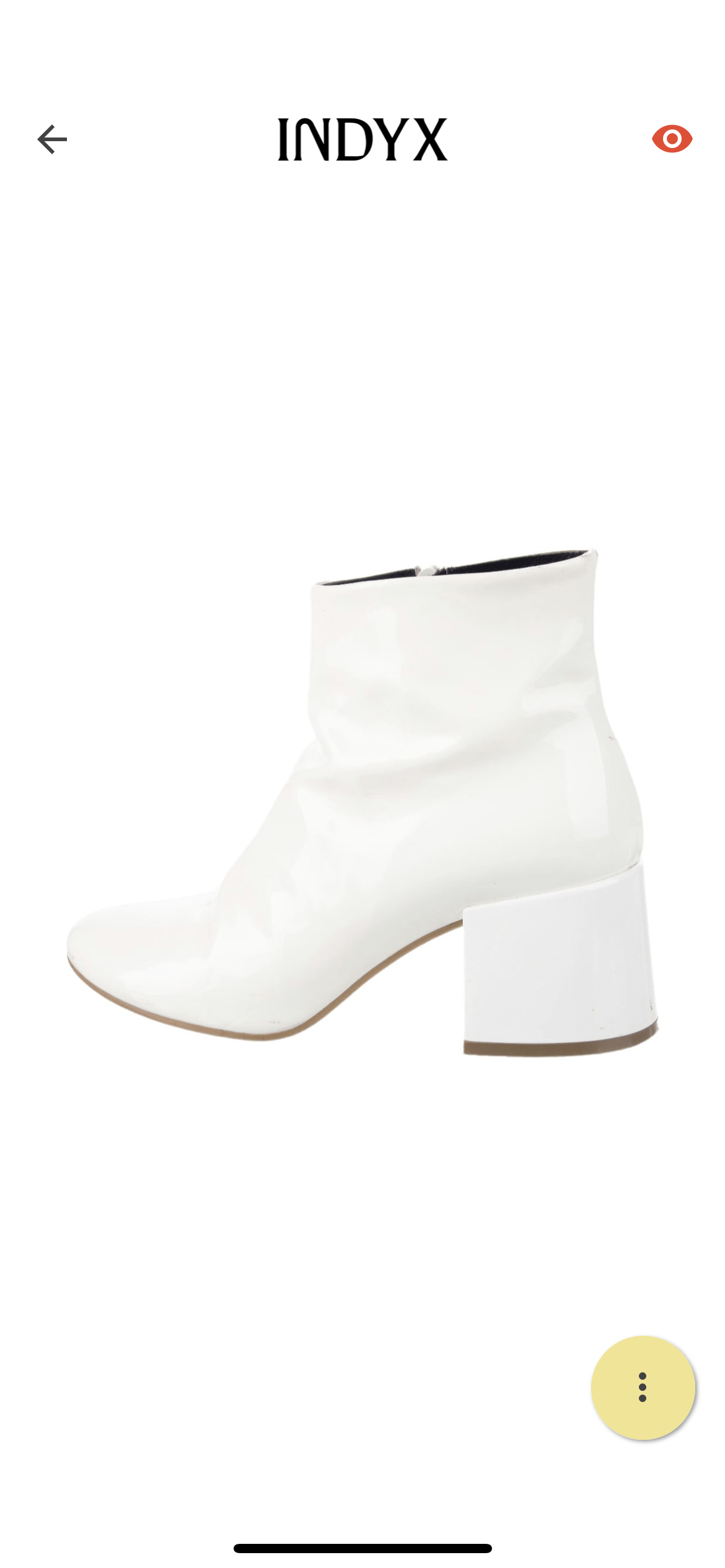 White boot that I'd like to make private
