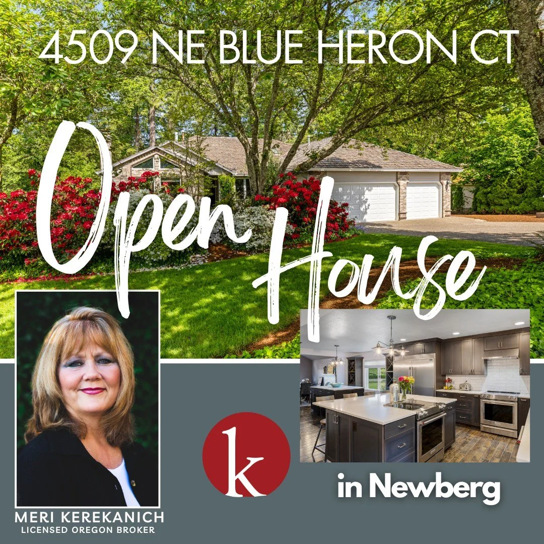 OPEN HOUSE Sat 10/25 1-330
ㅤ
4509 NE BLUE HERON CT, Newberg
bit.ly/blueheron4509
ㅤ
$125K PRICE DROP! Custom remodeled beauty in coveted Oxford Lakes Estates on quiet cul-de-sac with .87-acre lot w/lush flora & fauna, KoiPond w/waterfall & ful