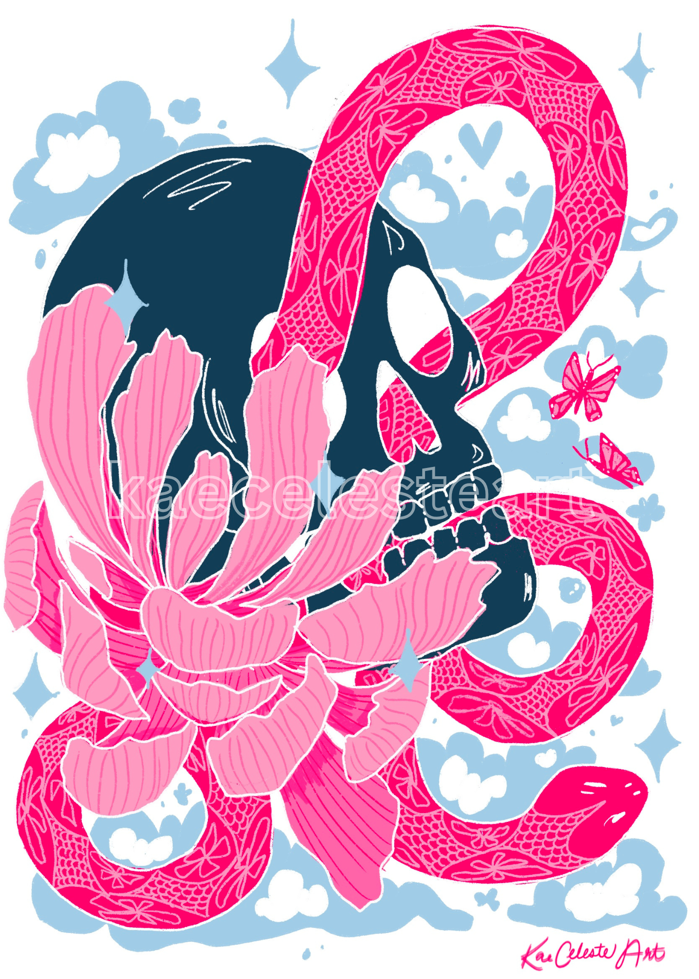 Cotton Candy Skies Digital Download