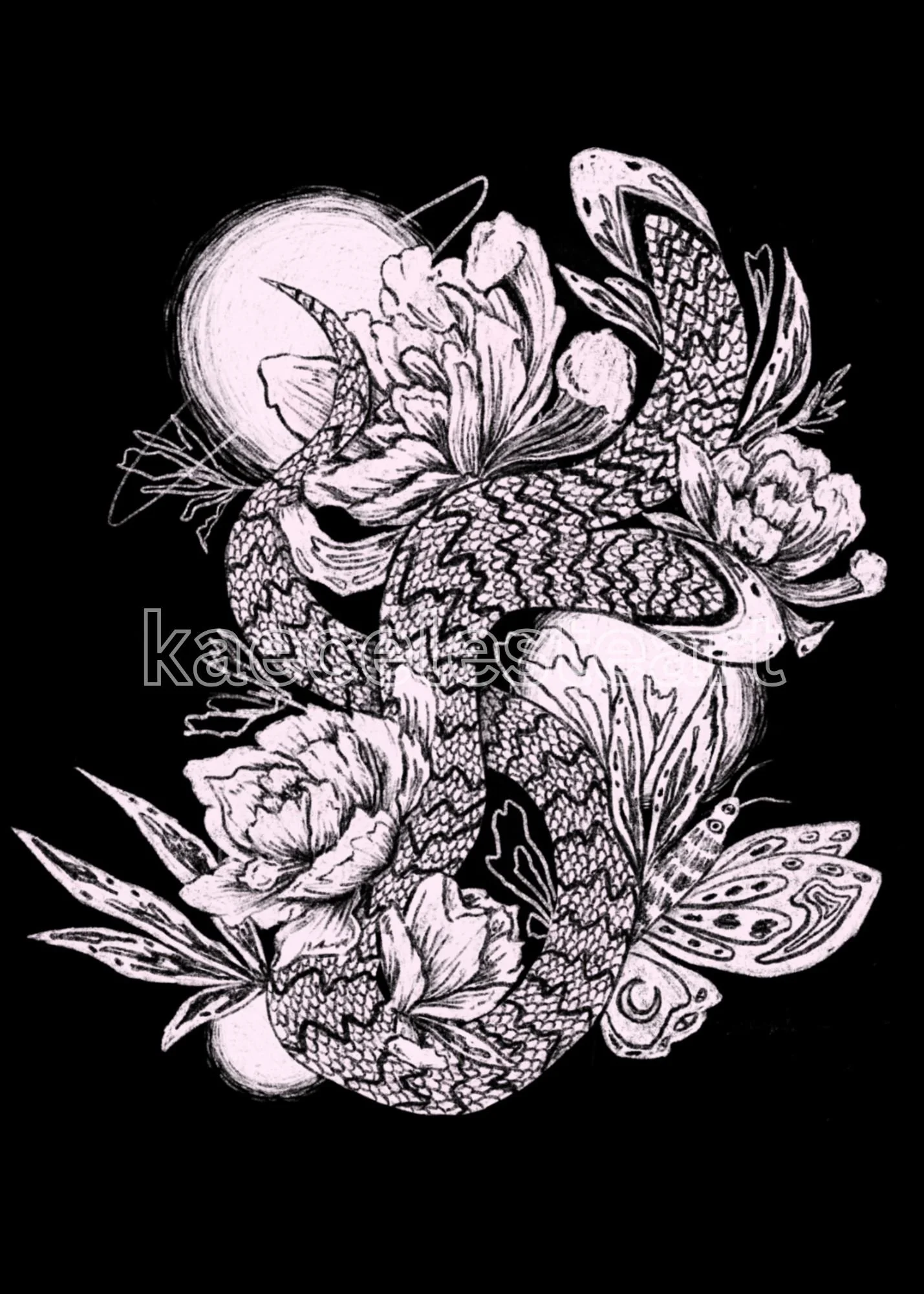 Gothic Snake Digital Download