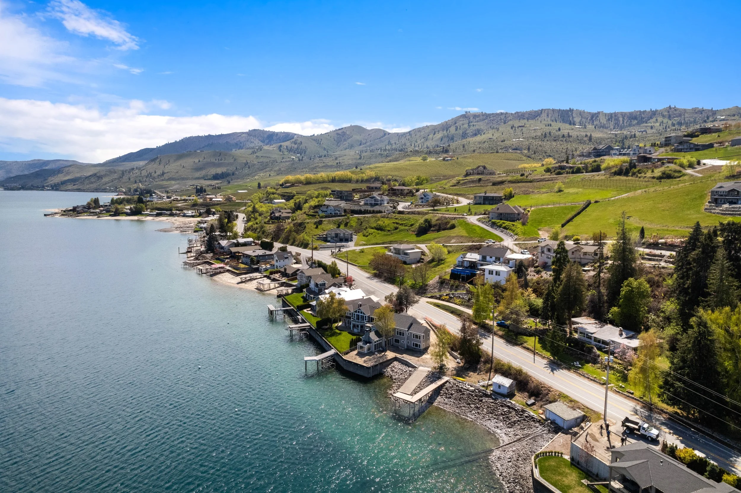 Lake Chelan Drone Photo