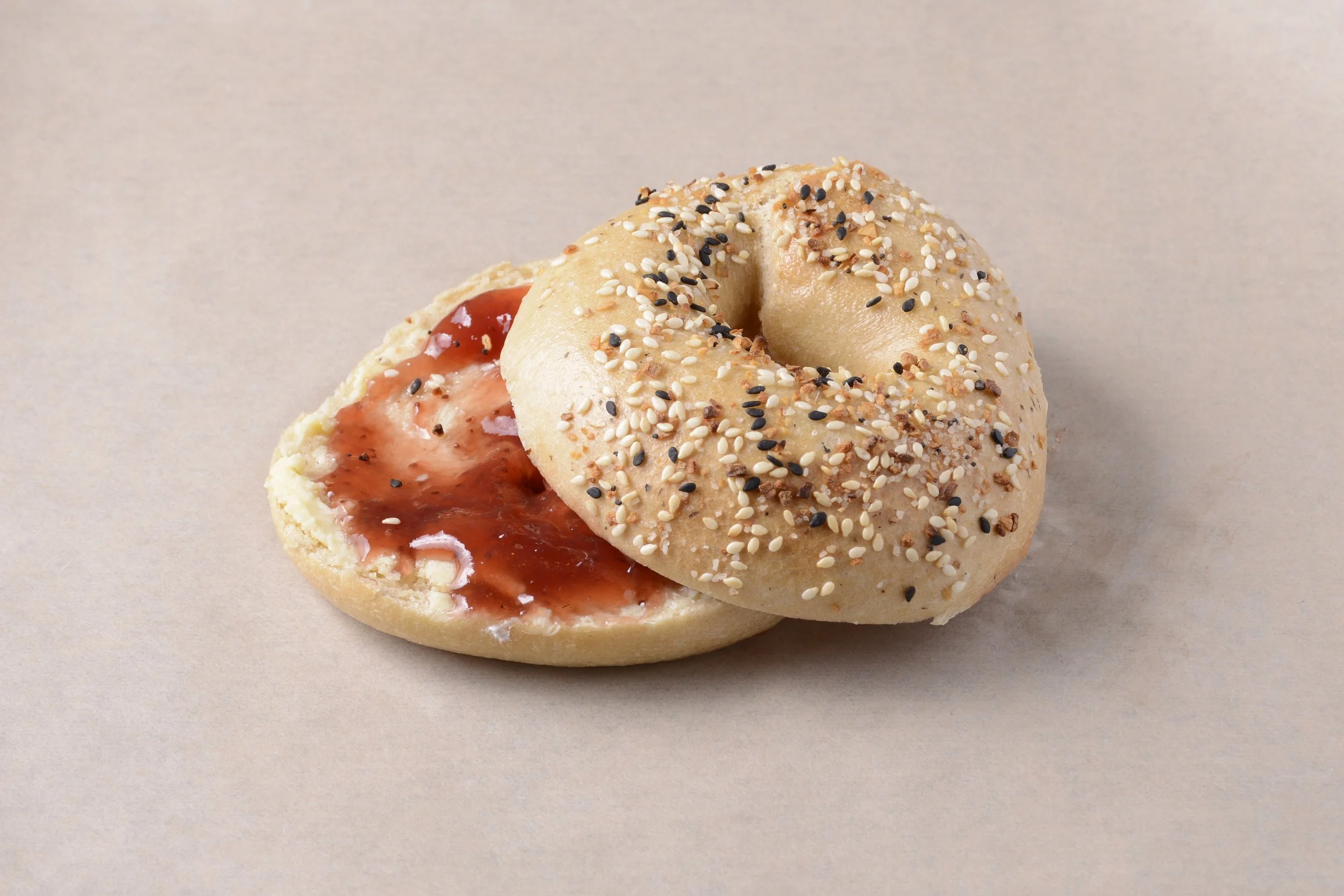 Bagel with Jam