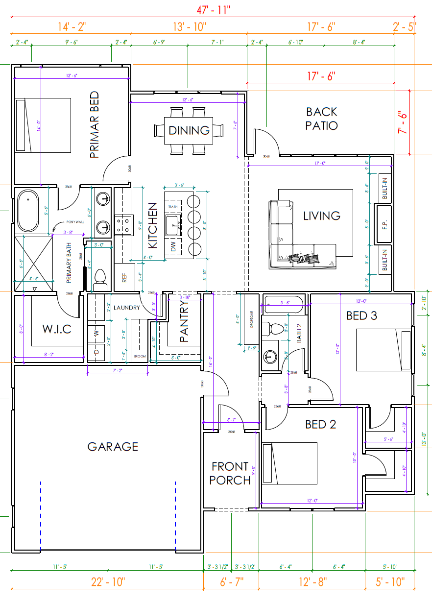 Lot 12 Faulkner Lake Floor Plan .png
