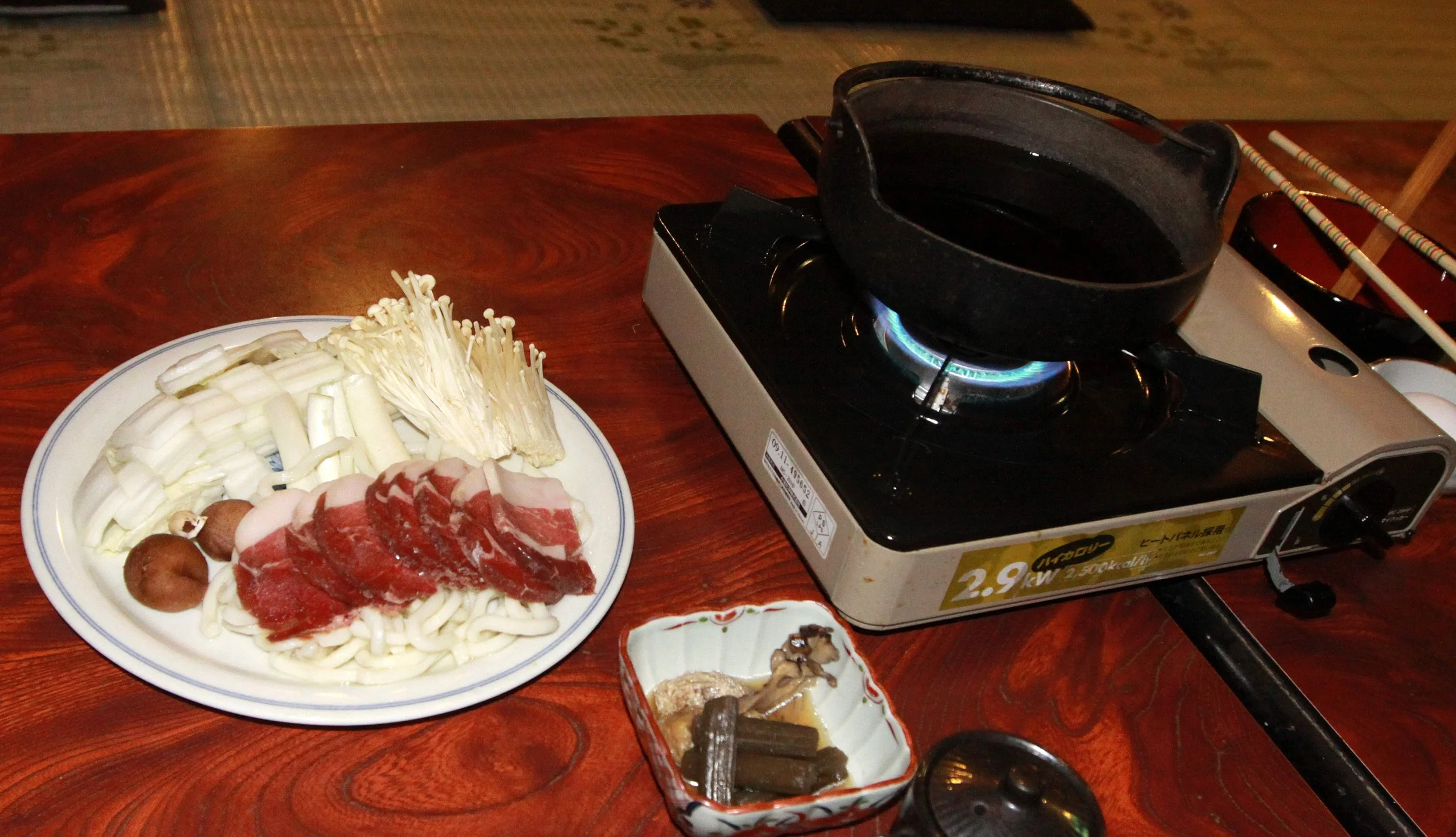 FOOD - WILD BOAR UDON AND WASHOKU - KORAKUKAN RYOKAN JIGOKUDANI ONSEN JAPAN (4).JPG