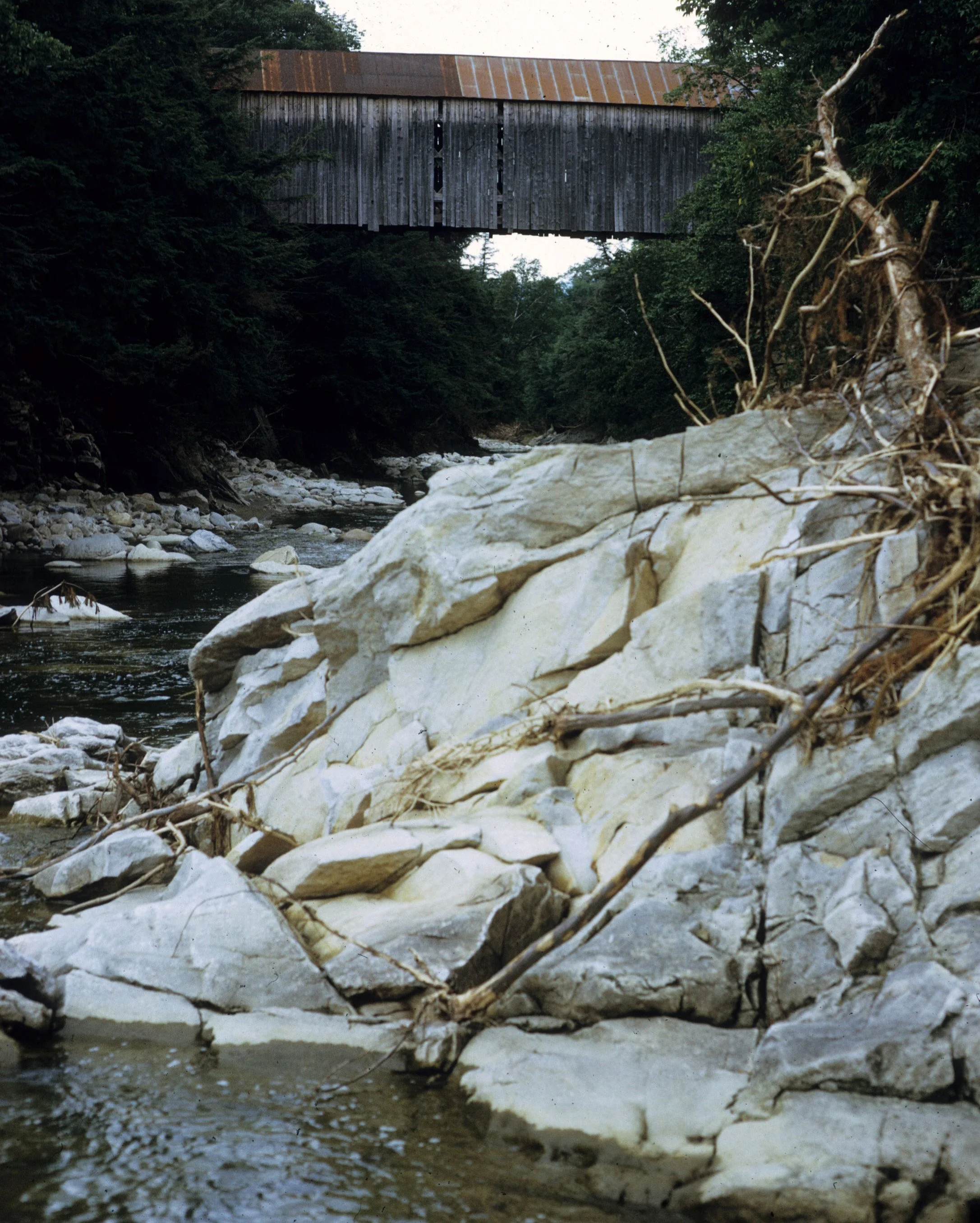 1972 - SUMMER TRIP - VERMONT - COVERED BRIDGE A.jpg