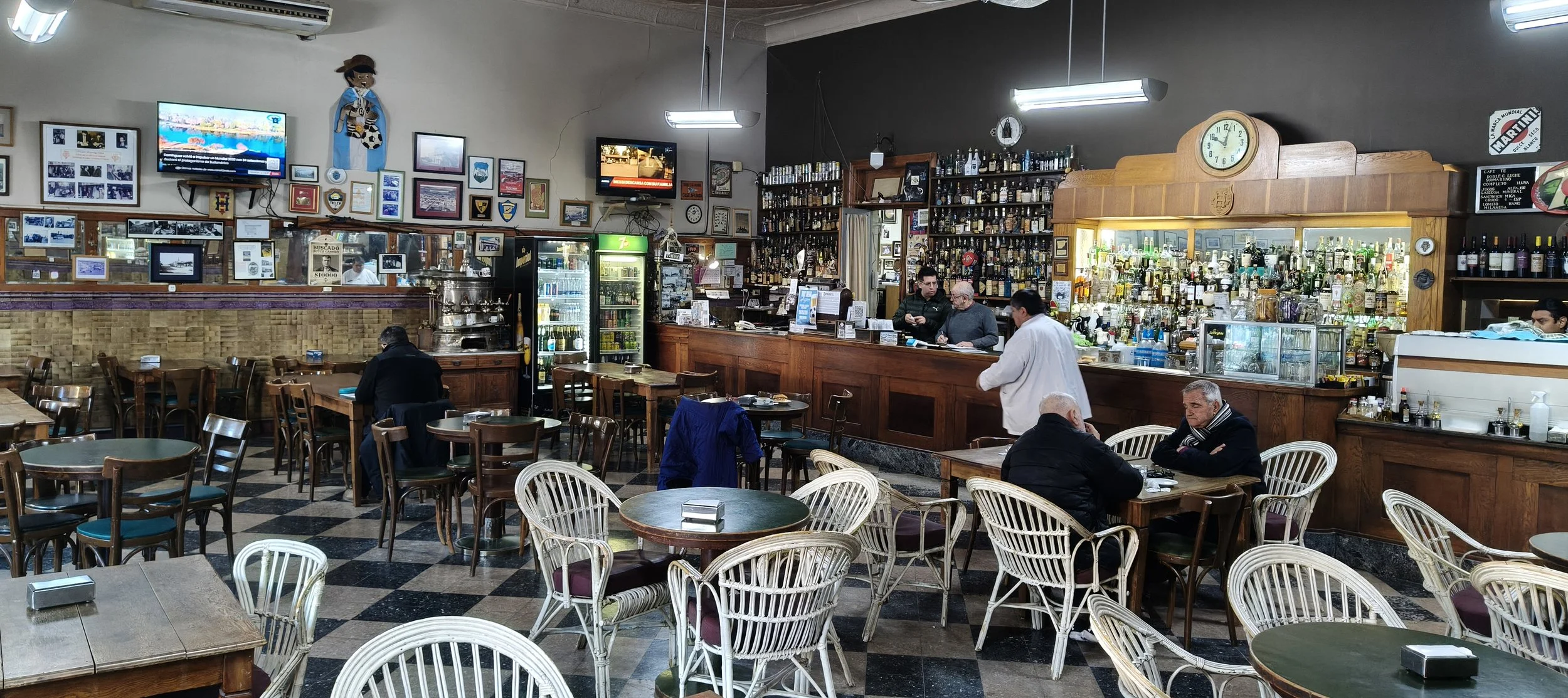 Normally I don't take pictures, let alone post them, of my lodging options, but this place was special and a very pleasant surprise glimpse of older Trelew and Argentina.  I'd stay here again for sure.