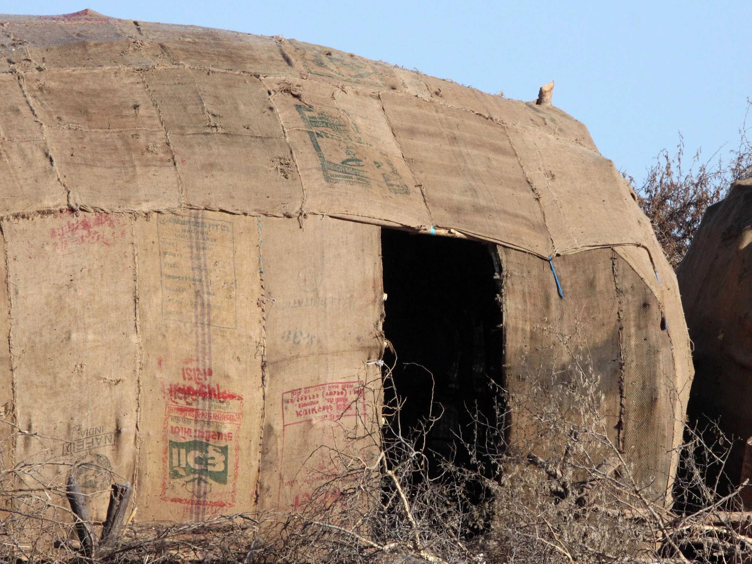 GUJARAT - GIR FOREST GUJARAT INDIA - TRIBAL HOUSING (2).JPG