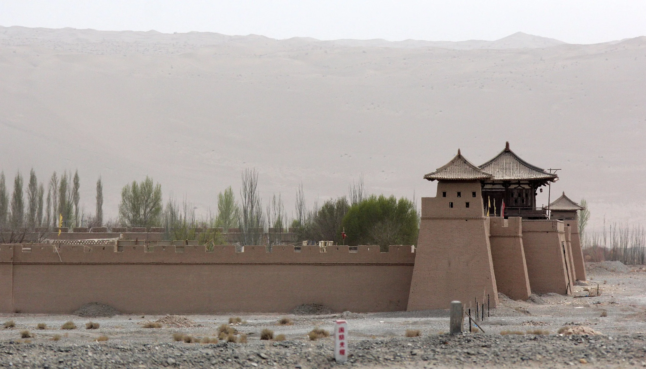 DUNHUANG - MOVIE SET FORTRESS - GANSU CHINA (5).JPG