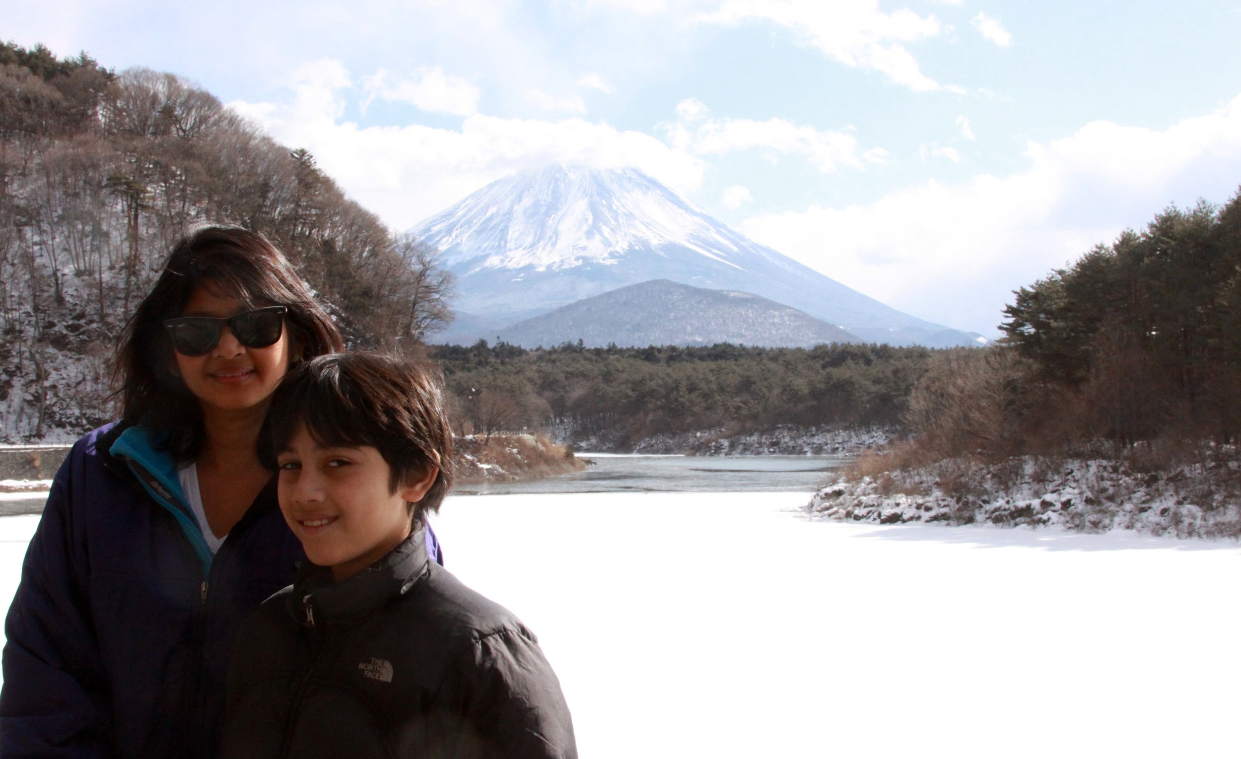 MOUNT FUJI - AS SEEN FROM LAKE SHOJI JAPAN (4).JPG