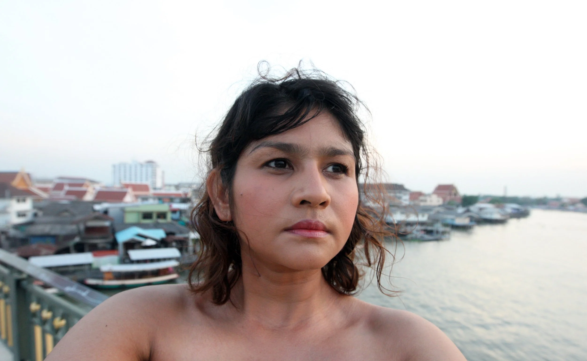 2015 Pakkret Nonthaburi Sunset on Chao Praya (11).JPG