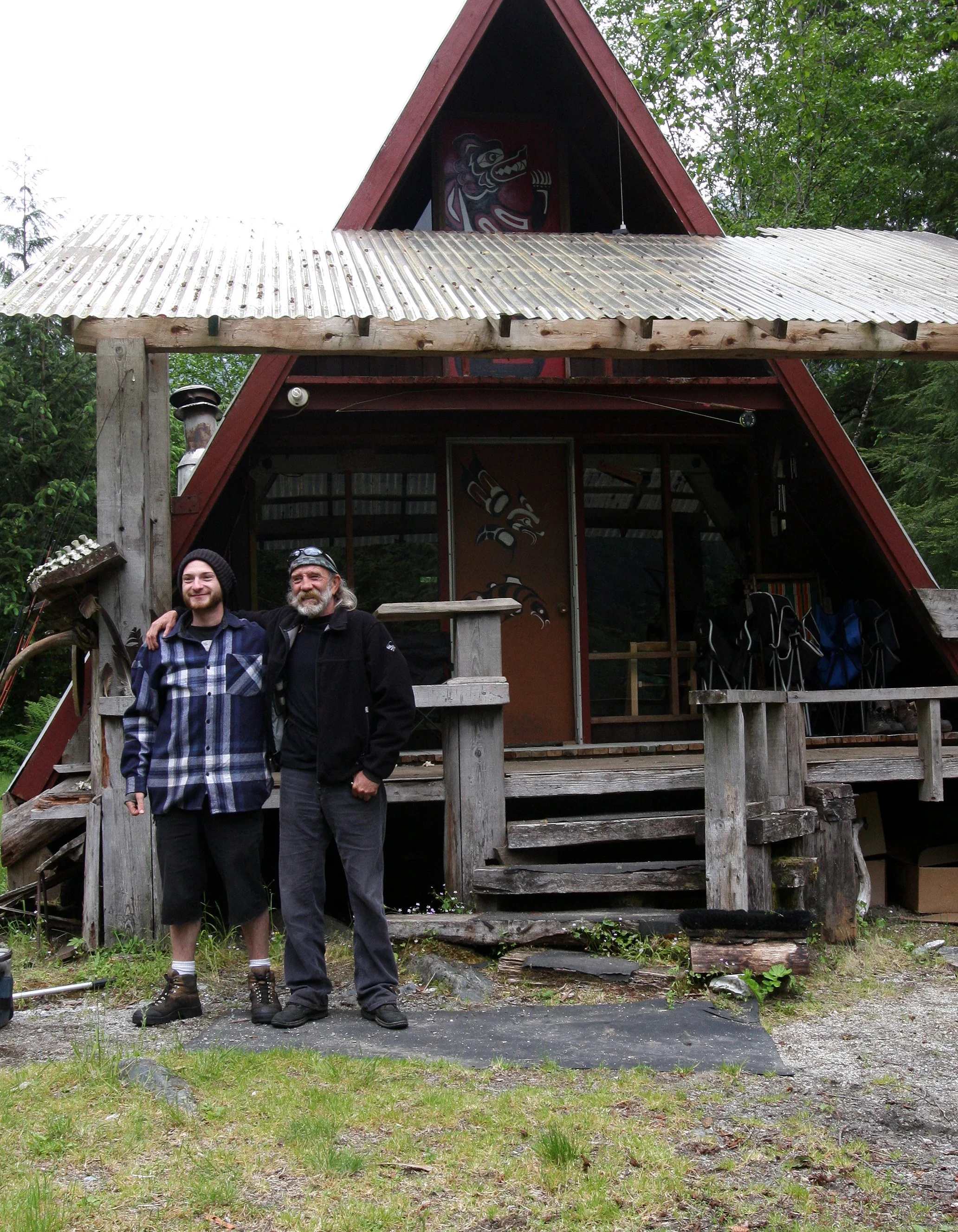 TRAPPER RICK'S - VIEWS AND RICK'S CABIN - THOMPSON SOUND BC (22).JPG