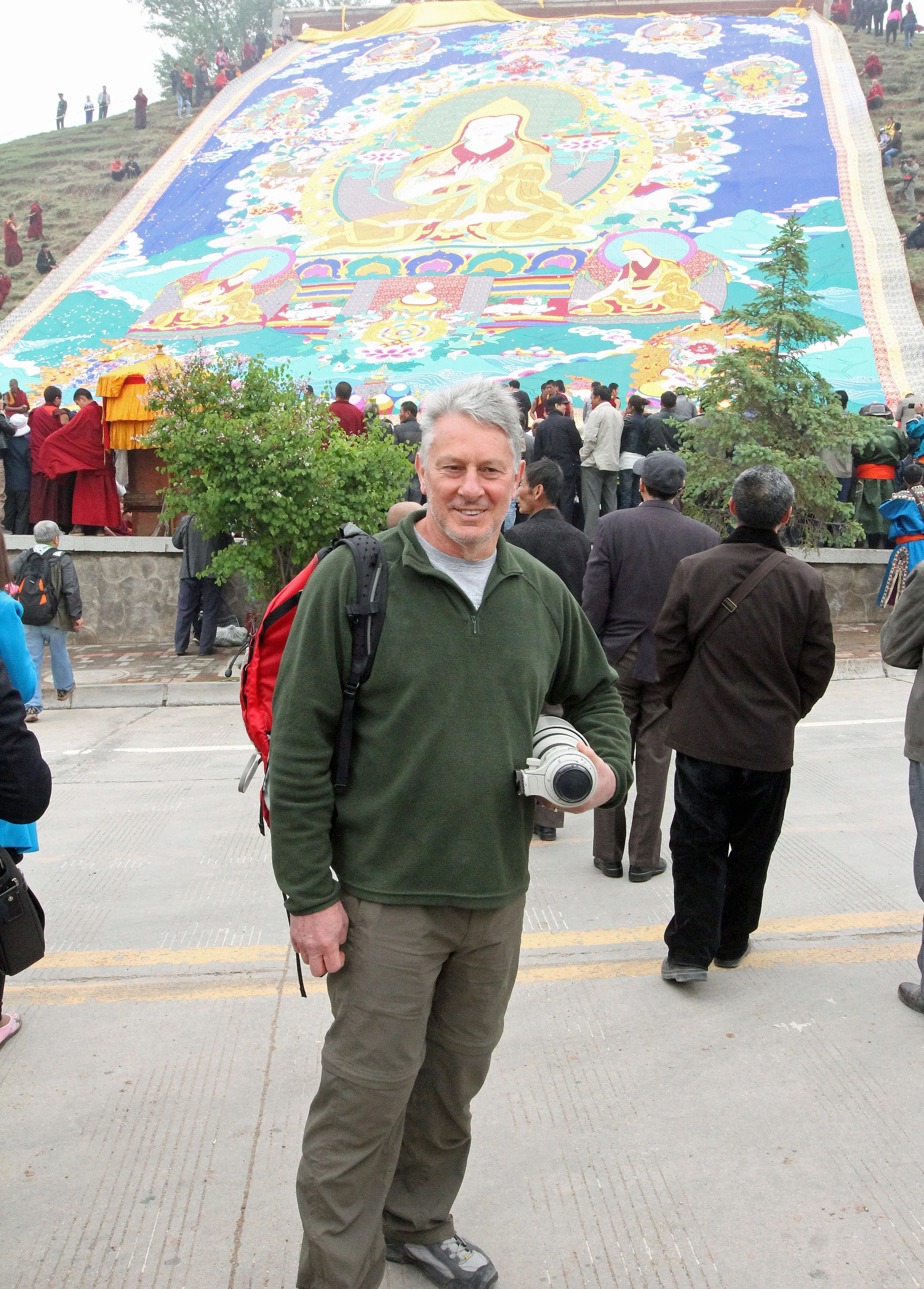 KUMBUM MONASTERY - QINGHAI - SUNNING BUDDHA FESTIVAL 2013 (221).JPG