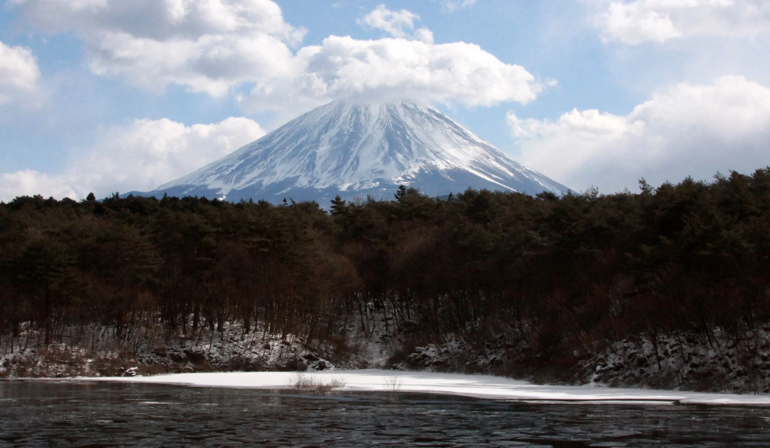 MOUNT FUJI - AS SEEN FROM LAKE SHOJI JAPAN (36).JPG