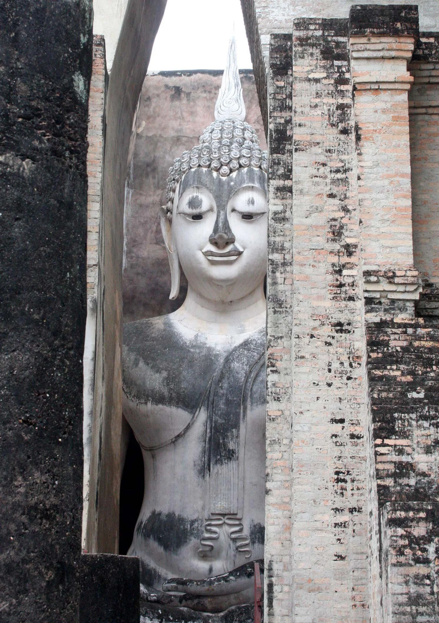 SUKHOTHAI - WAT SI CHUM - CHRISTMAS IN THAILAND TRIP 2008 (12).JPG