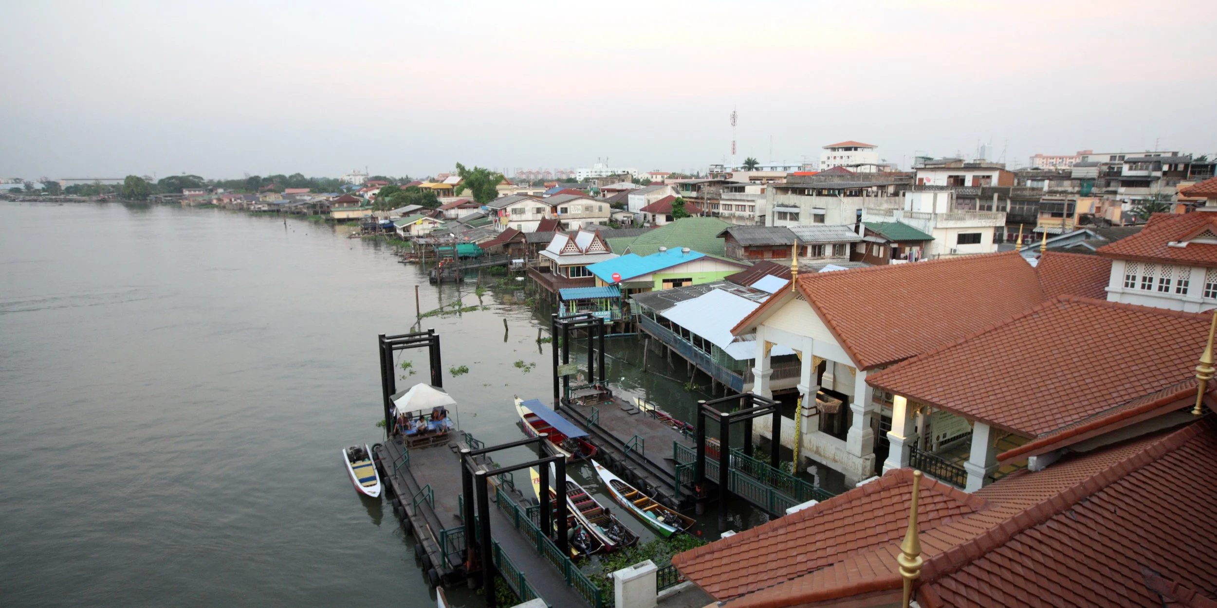 2015 Pakkret Nonthaburi Sunset on Chao Praya (46).JPG