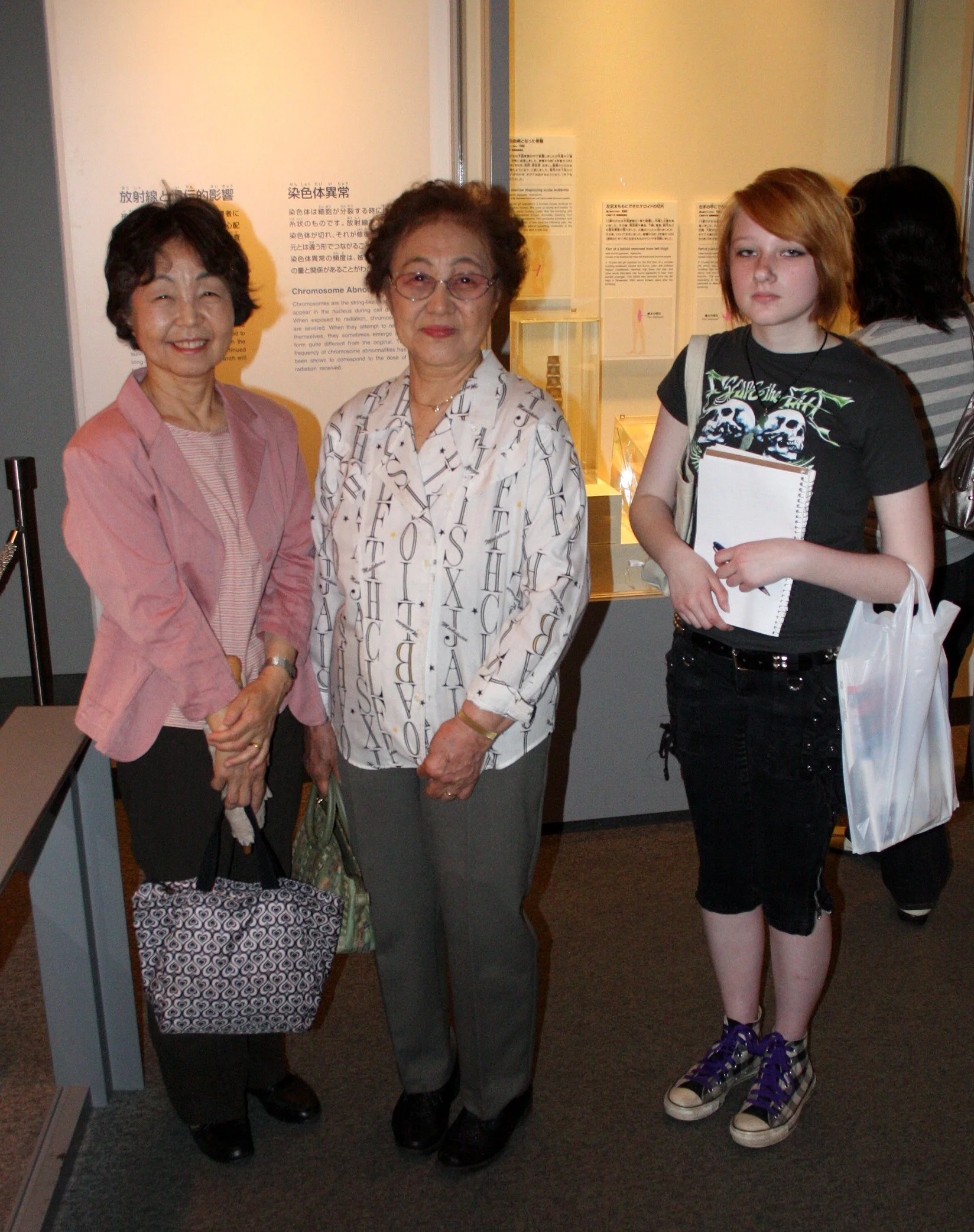 HIROSHIMA - MAY 2009 - INTERVIEW WITH A SURVIVOR.JPG