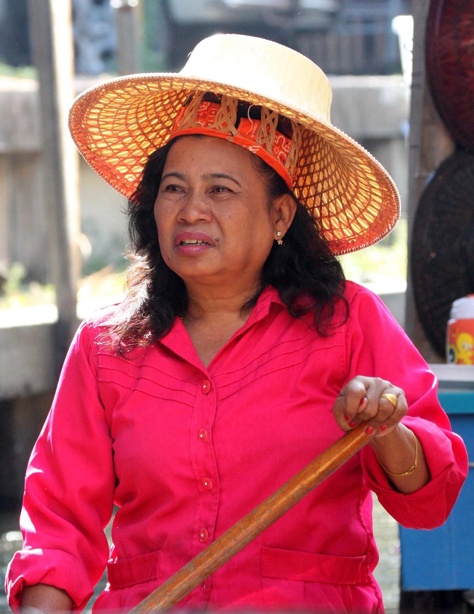 DAMNOEN SADUAK - FLOATING MARKET - CHRISTMAS IN THAILAND TRIP 2008 (21).JPG