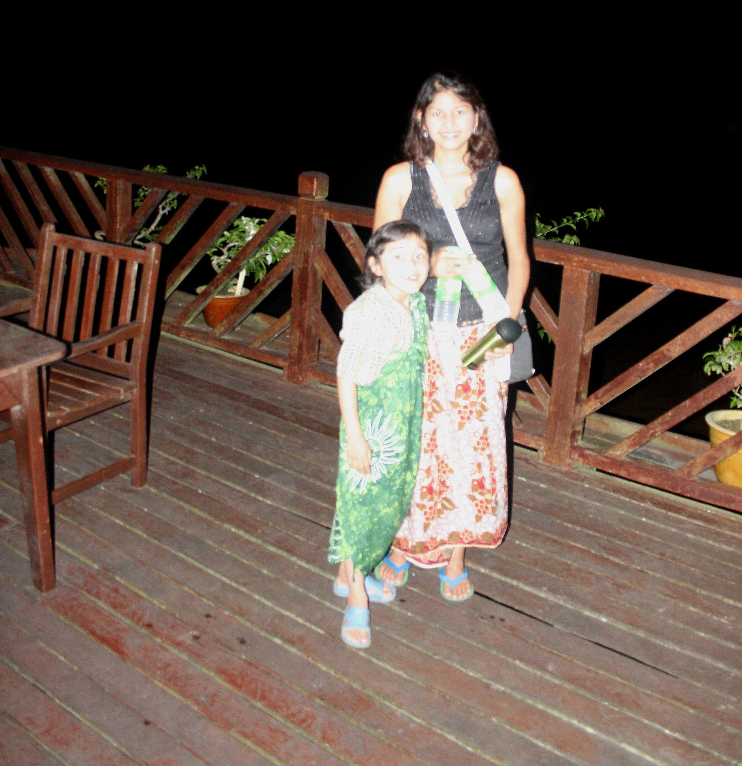 KINABATANGAN RIVER BORNEO - SUKAU RAINFOREST LODGE DINNER.JPG