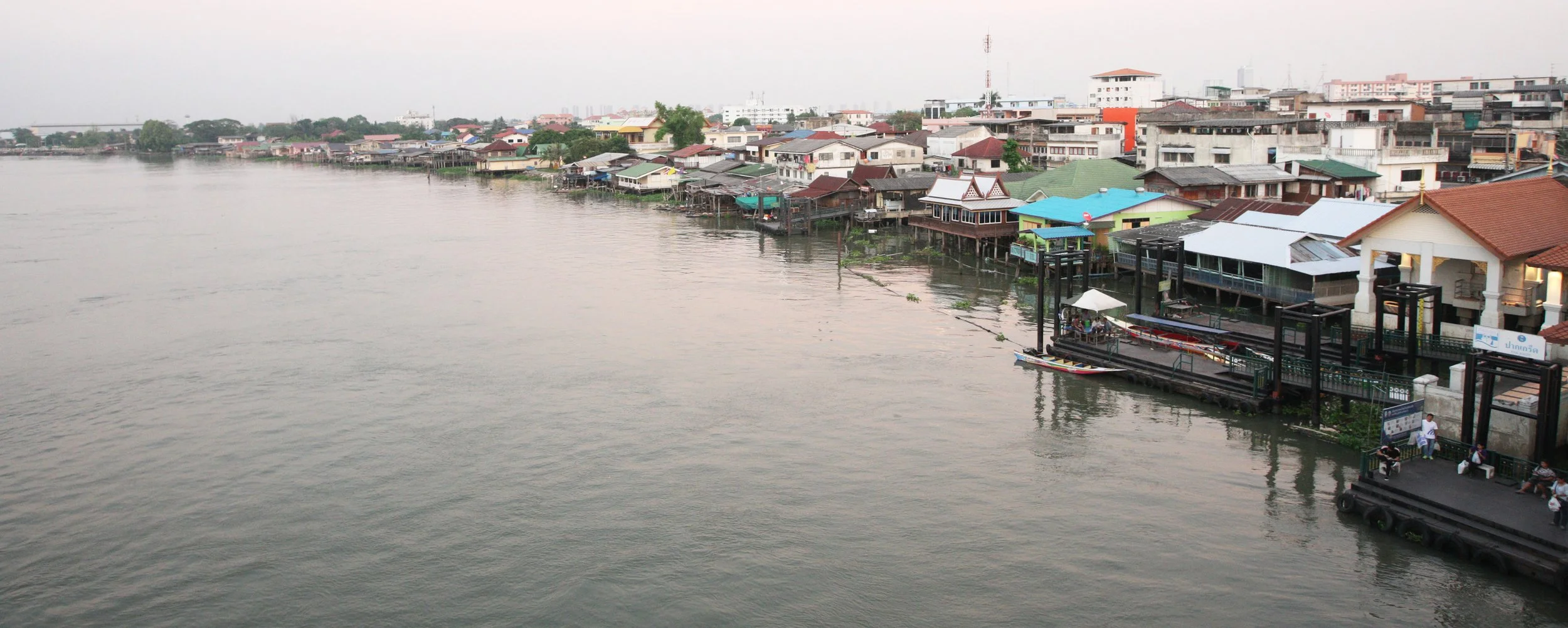 2015 Pakkret Nonthaburi Sunset on Chao Praya (48).JPG