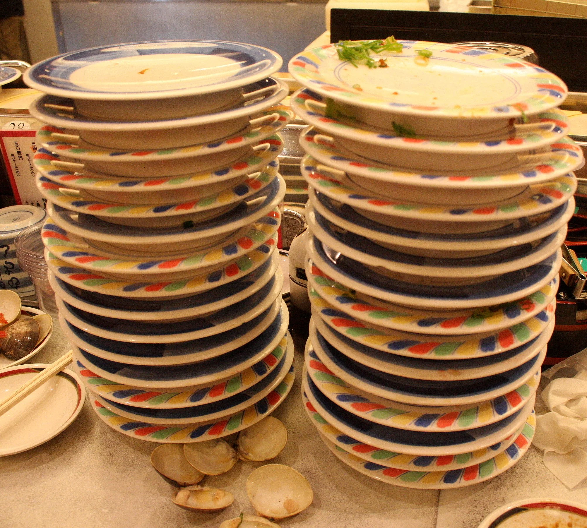 KYOTO - MAY 2009 - SUSHI WITH MY STUDENTS (7).JPG