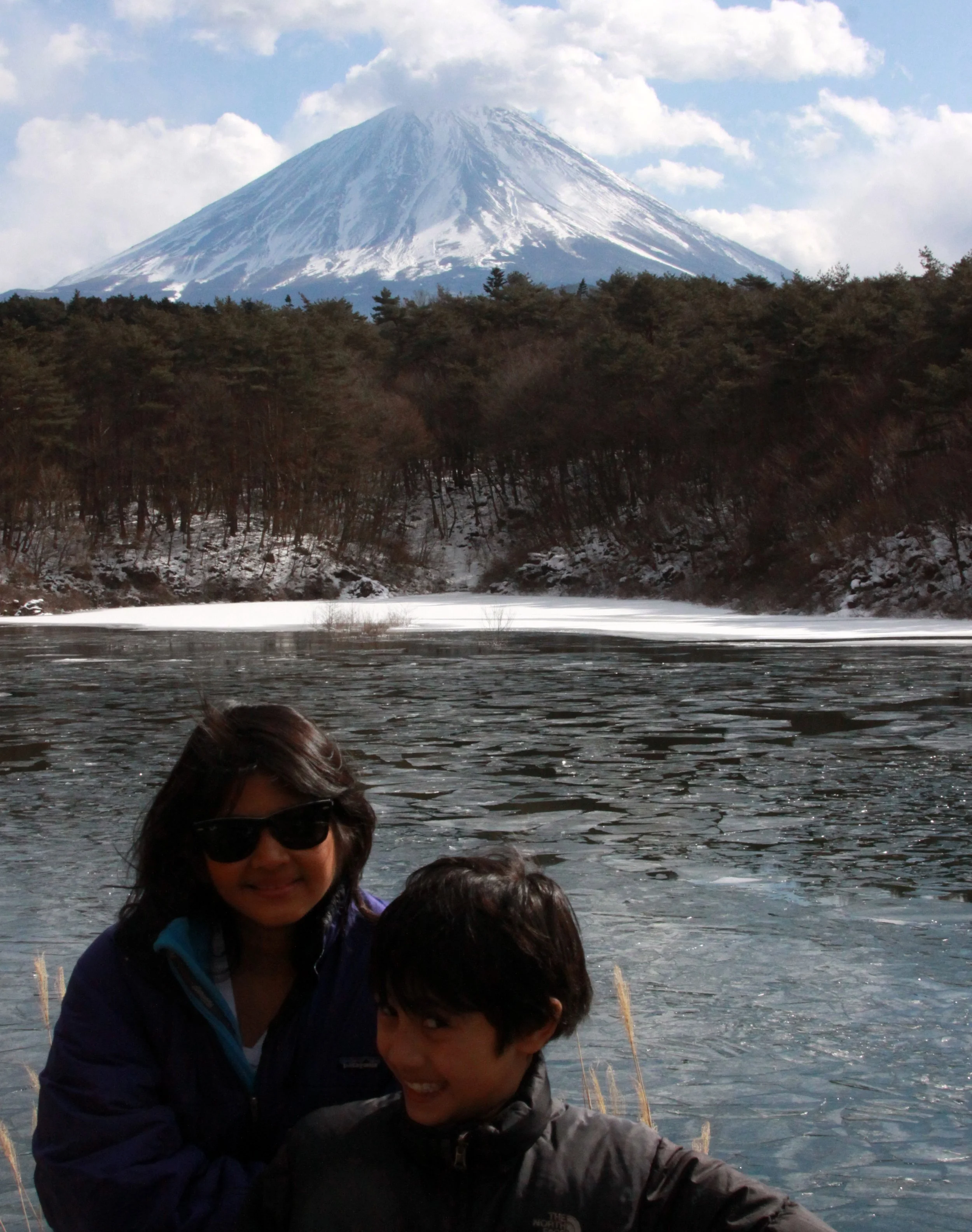 MOUNT FUJI - AS SEEN FROM LAKE SHOJI JAPAN (21).JPG
