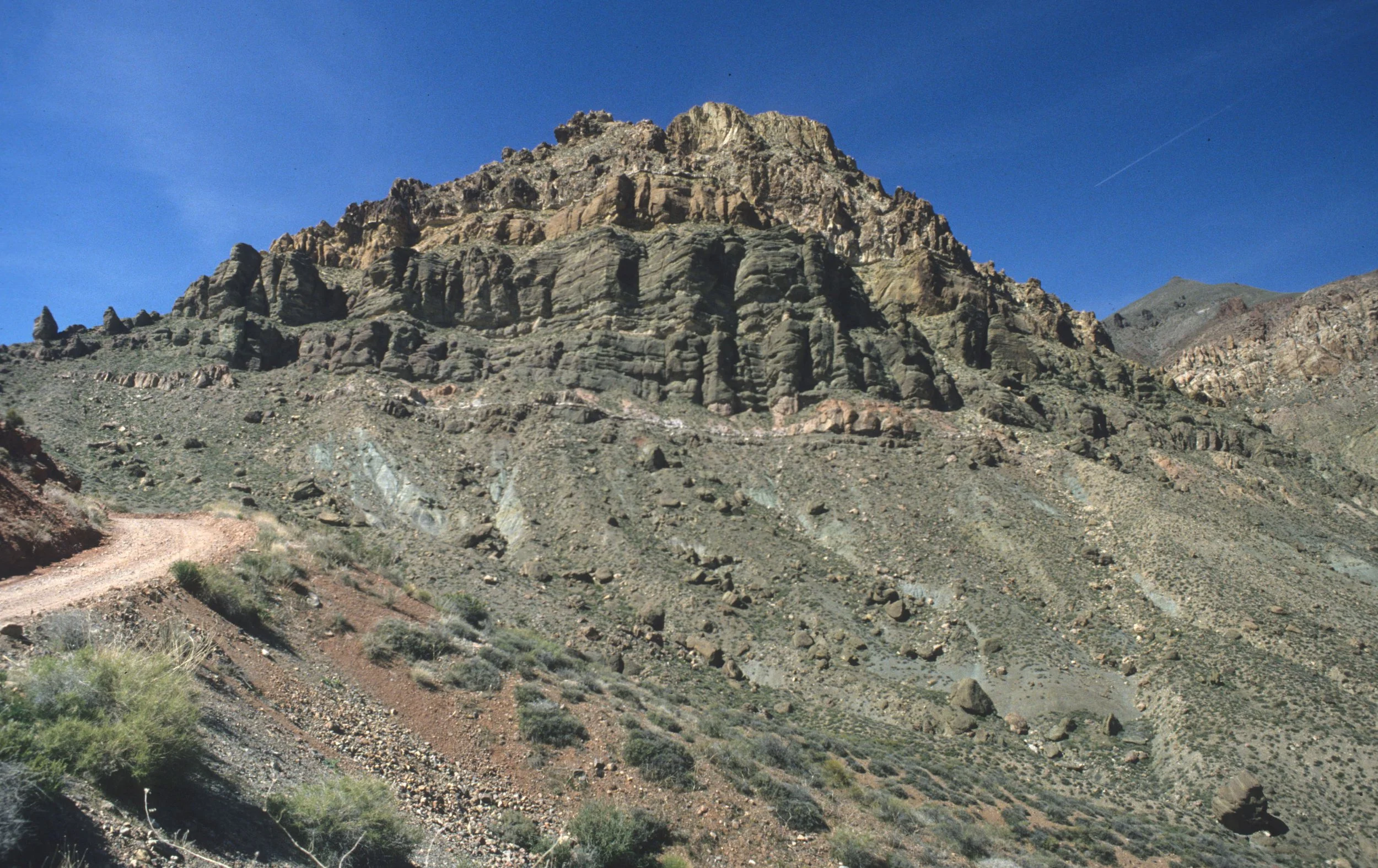 DEATH VALLEY - FOSSILIZED ASH MOUNTIAN NEAR TITUS CANYON.jpg