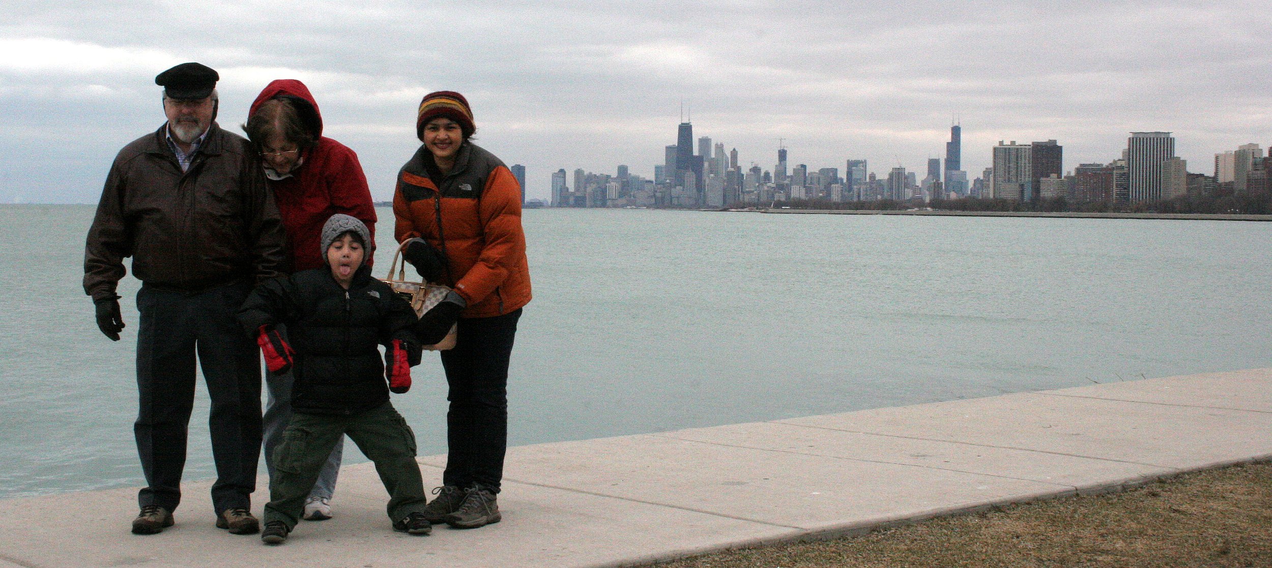 2008-3-31 CHICAGO SPRING TRIP - SKYLINE FROM MONTROSE AVE.JPG