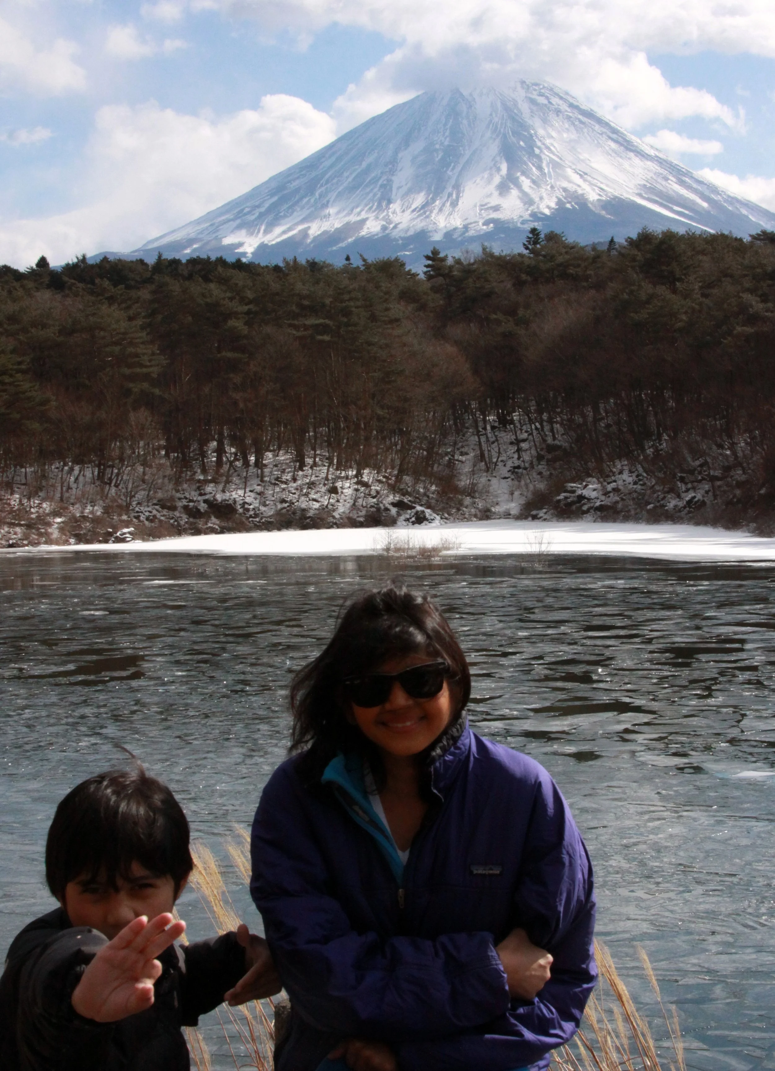 MOUNT FUJI - AS SEEN FROM LAKE SHOJI JAPAN (24).JPG
