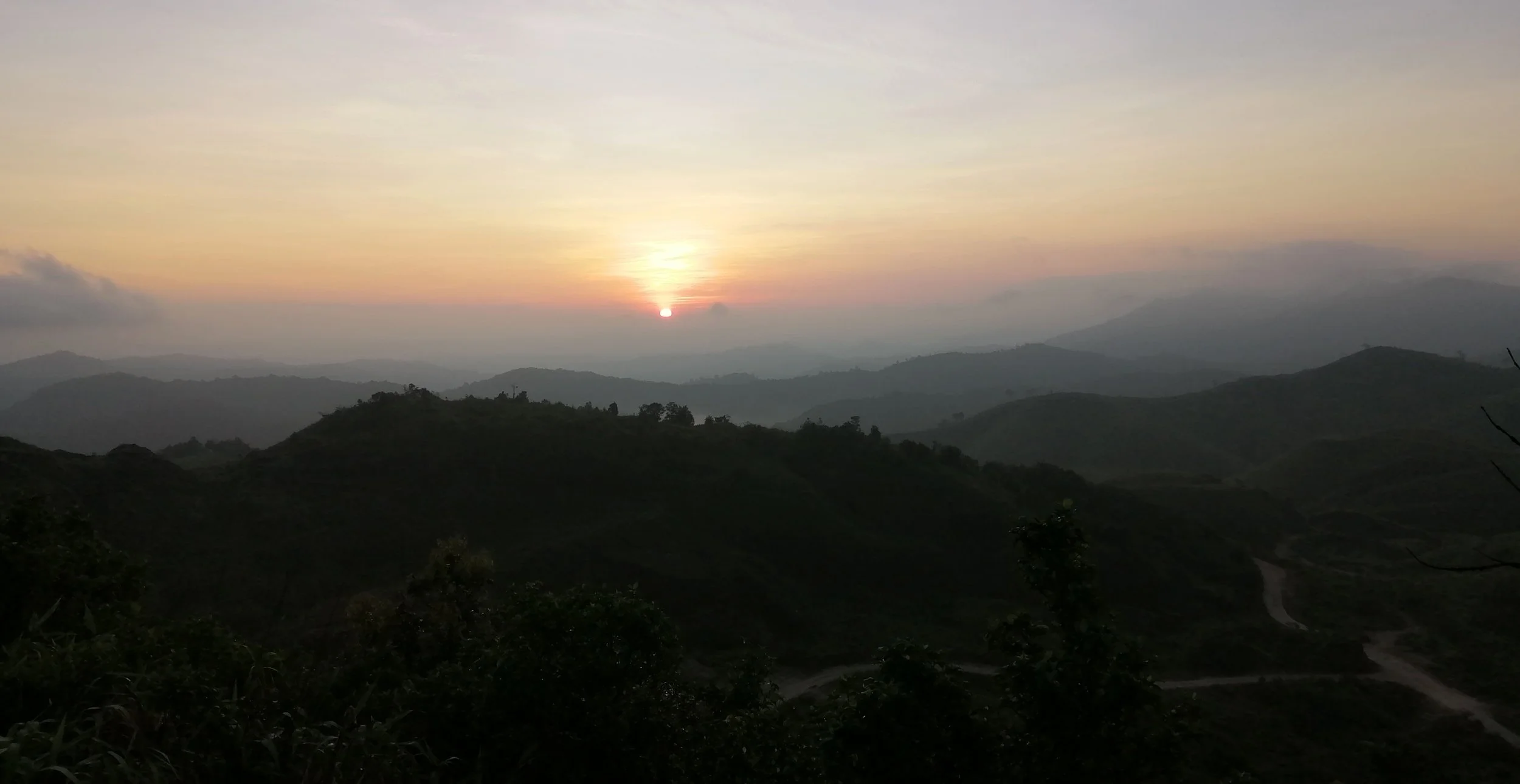 Sunrise over the Western Forest Complex