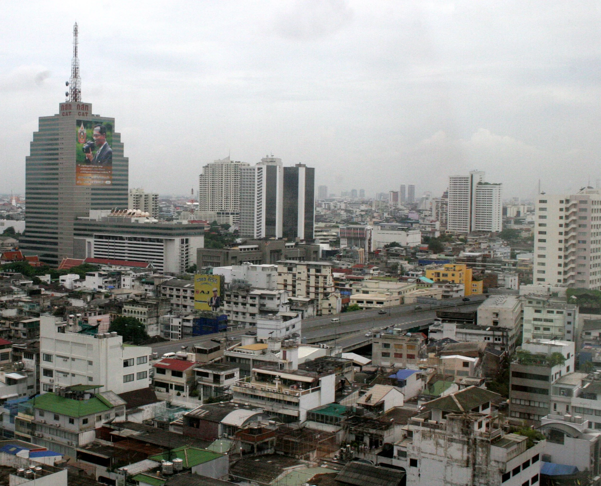 Views of Bangkok from our Hotel