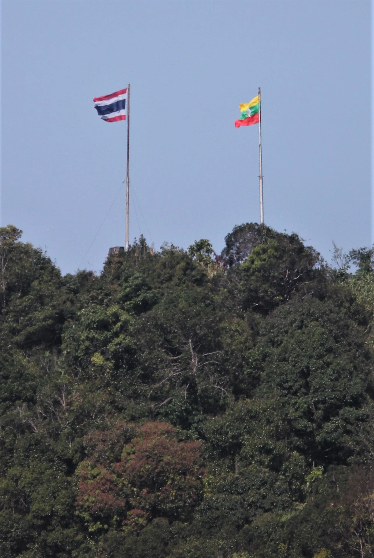 Border of Thailand & Burma
