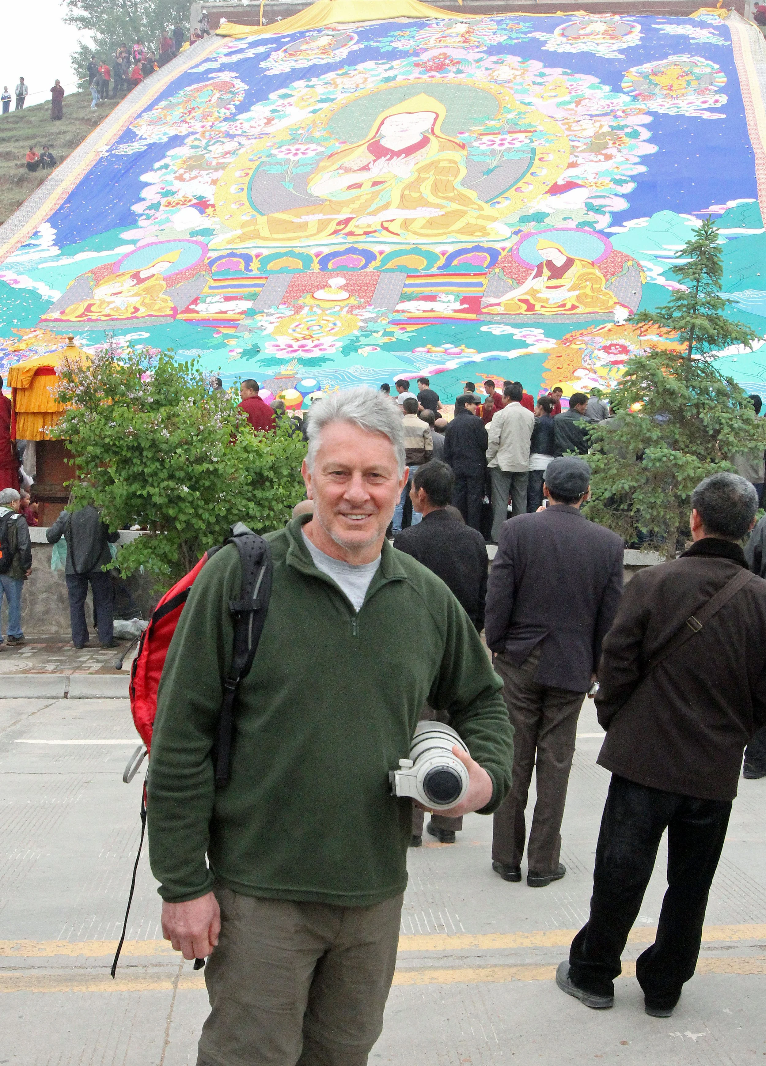 KUMBUM MONASTERY - QINGHAI - SUNNING BUDDHA FESTIVAL 2013 (222).JPG