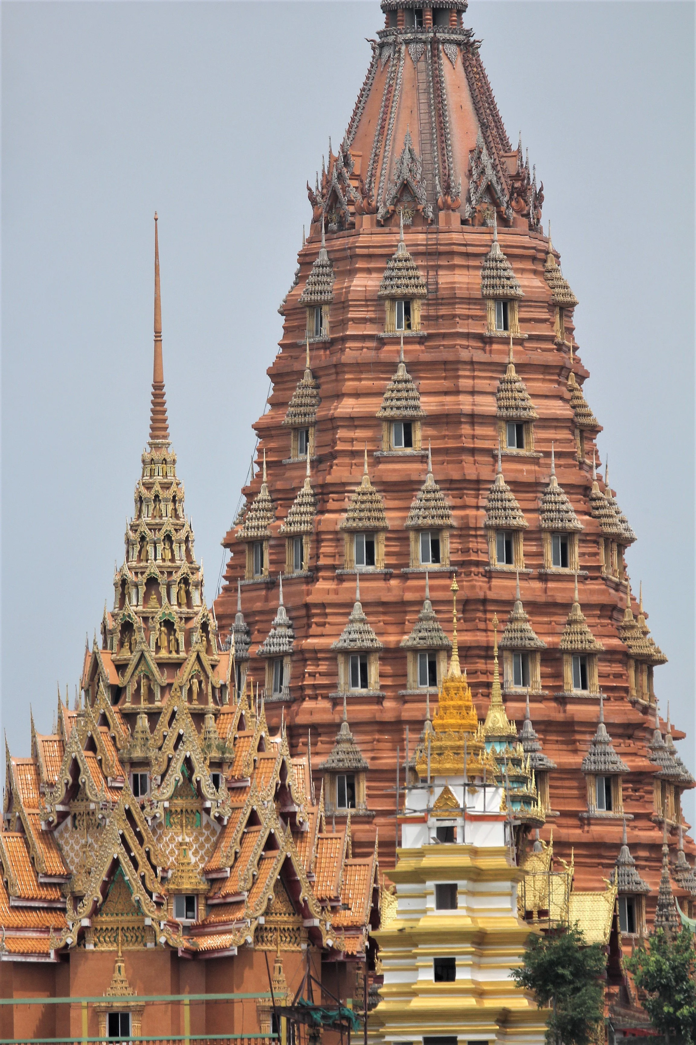 Wat Tham Suea (Tiger Cave Temple) located in Kanchanaburi.