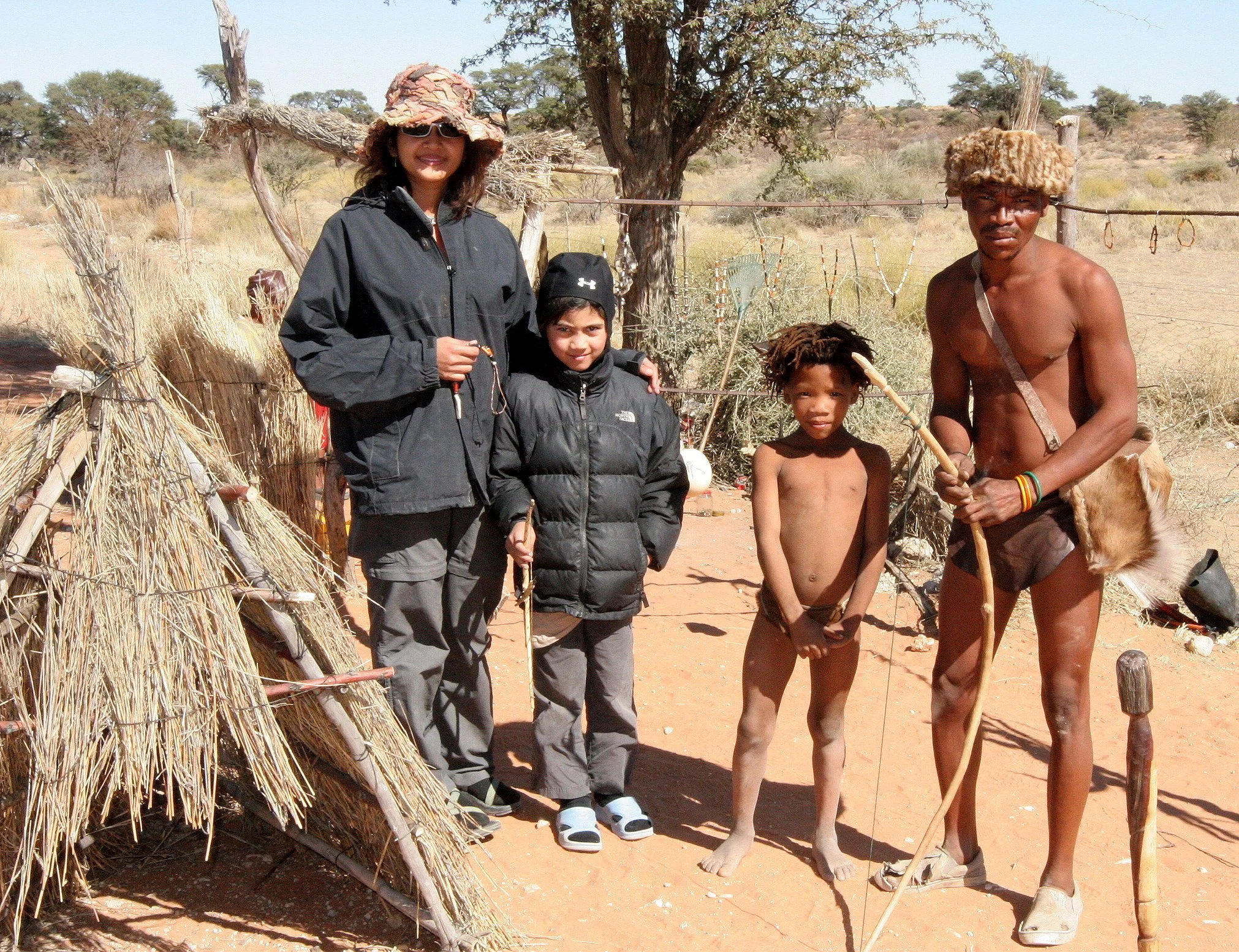 Bushman Family, Namibia