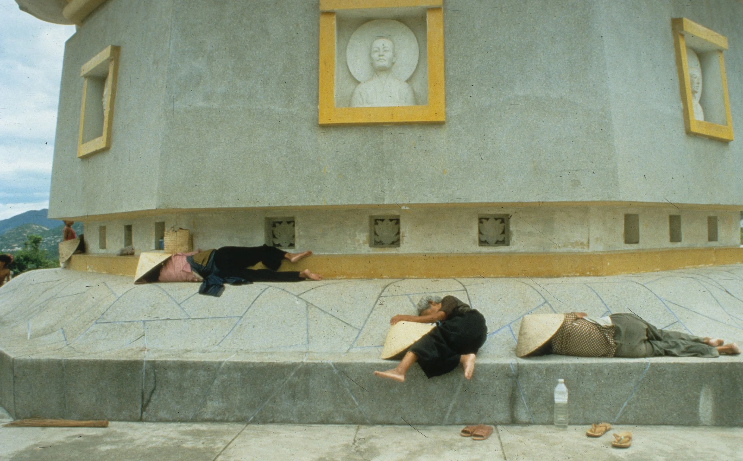 NHA TRANG - SLEEPING AT THE TEMPLE AT NOON.jpg
