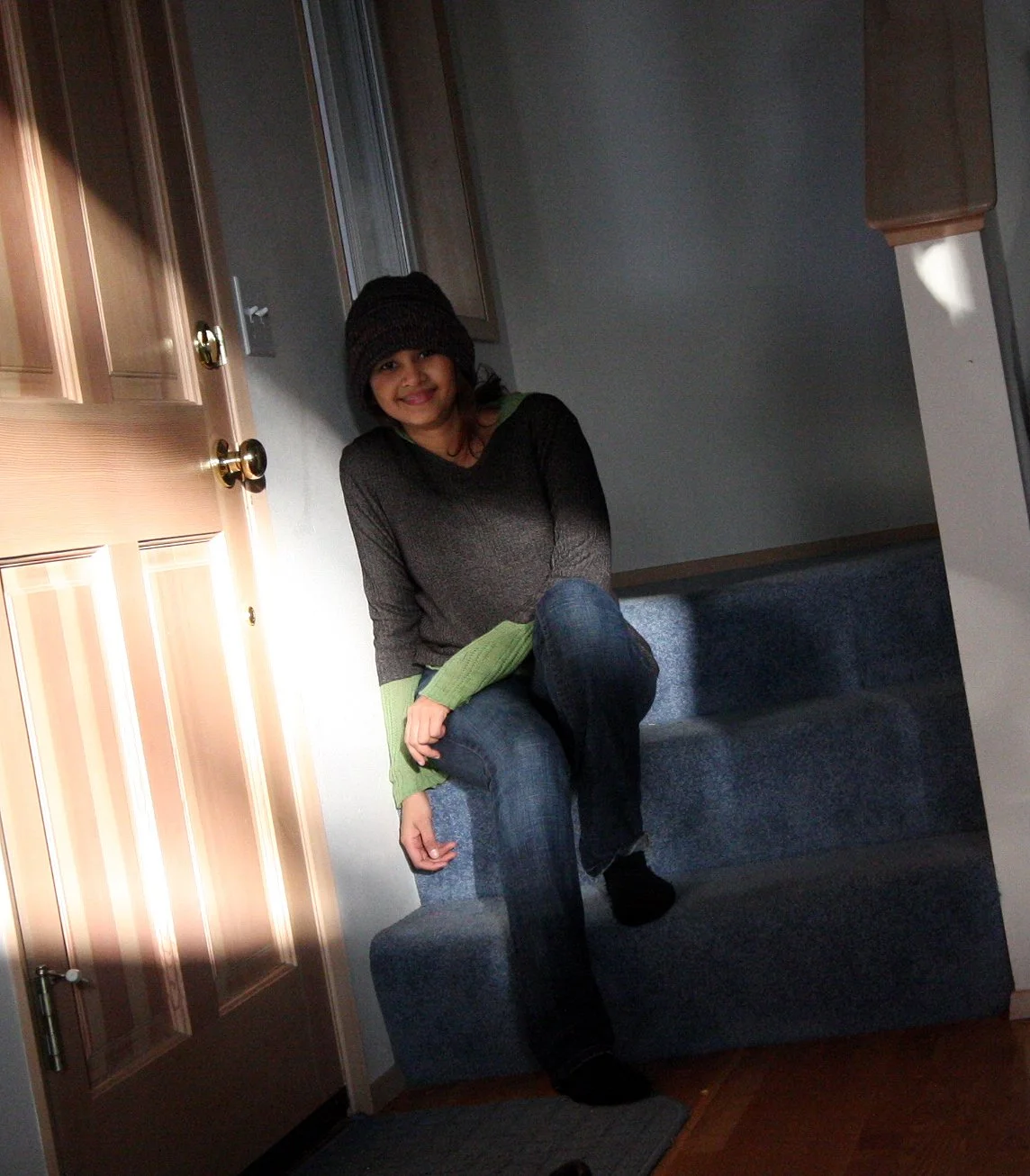2009-10-21 COKIE DRESSING UP.jpg
