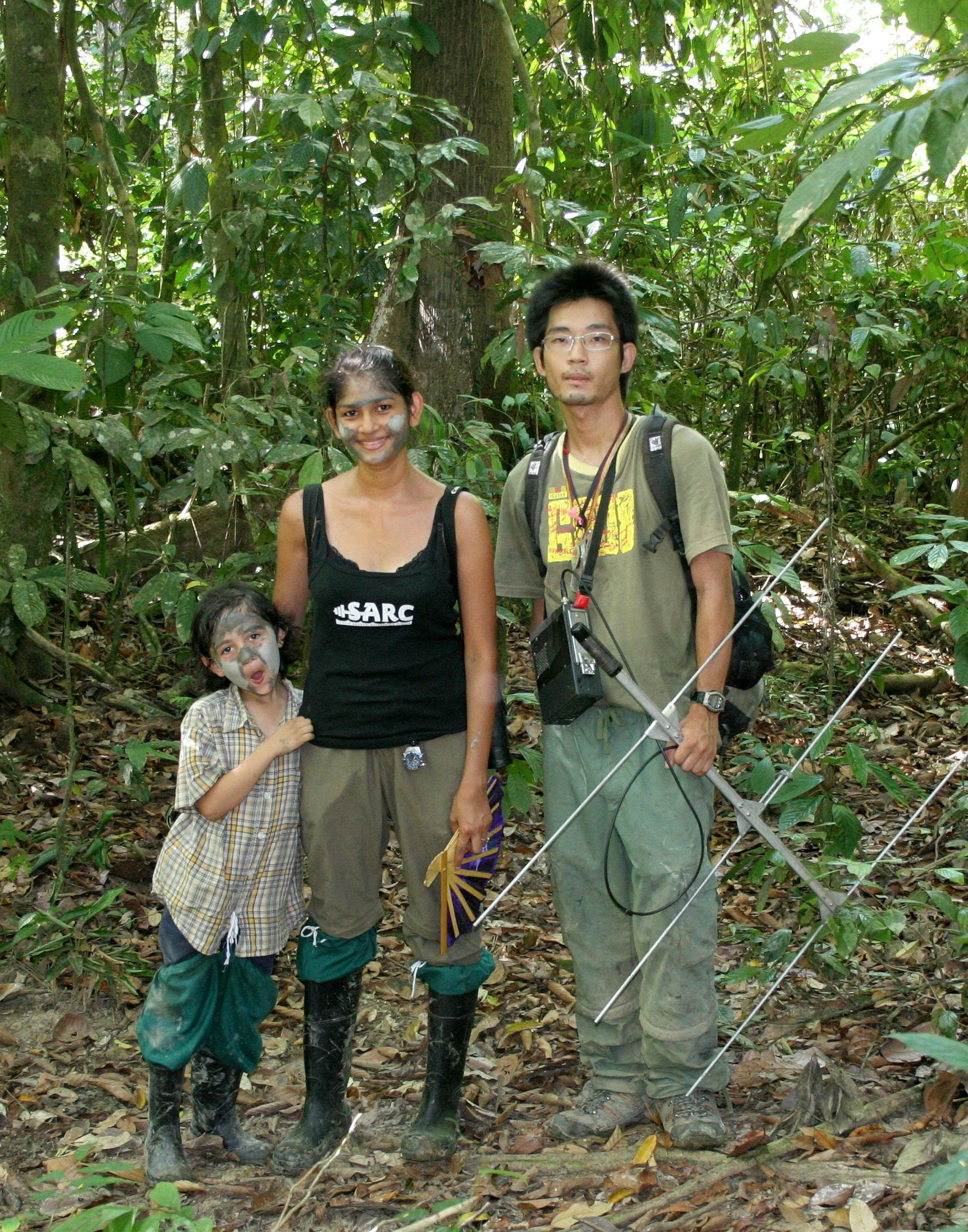 TABIN WILDLIFE RESERVE BORNEO - PALM CIVET GRAD STUDENT TRACKING.JPG
