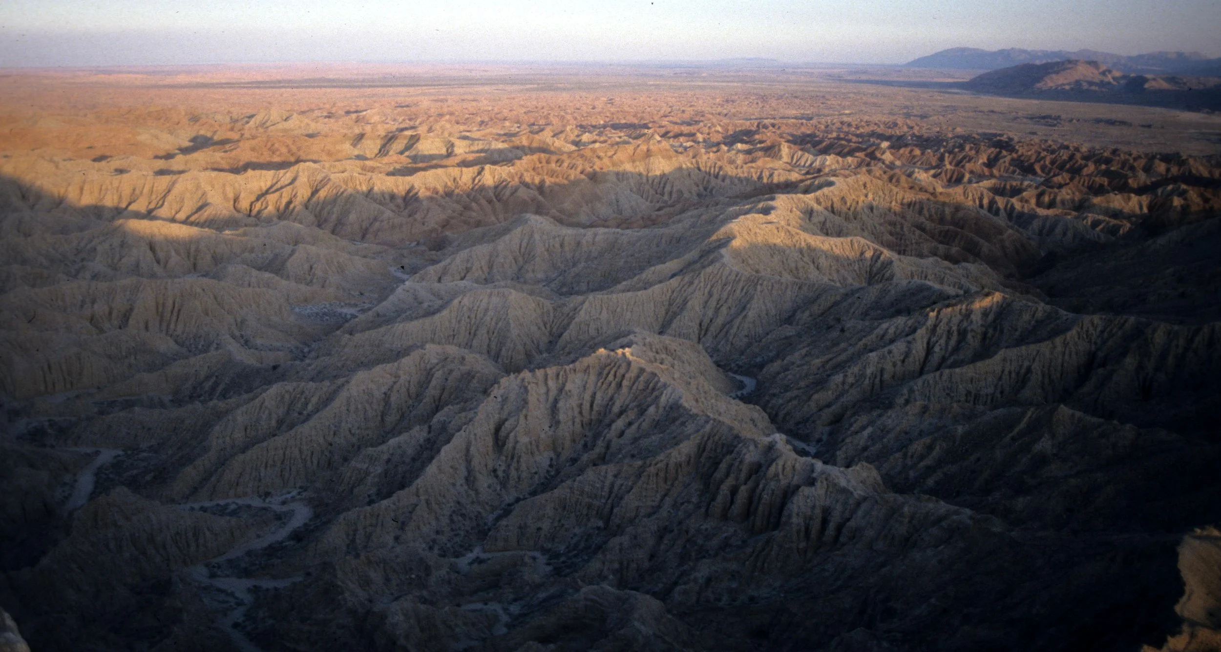 ANZA BORREGO - BADLANDS VIEW IN SUNSET.jpg
