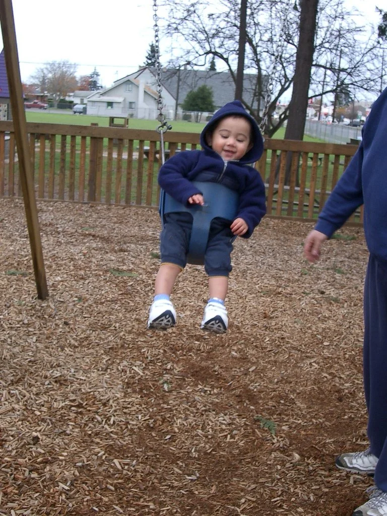 2003-11-22 COKIE AT PLAYGROUND.JPG
