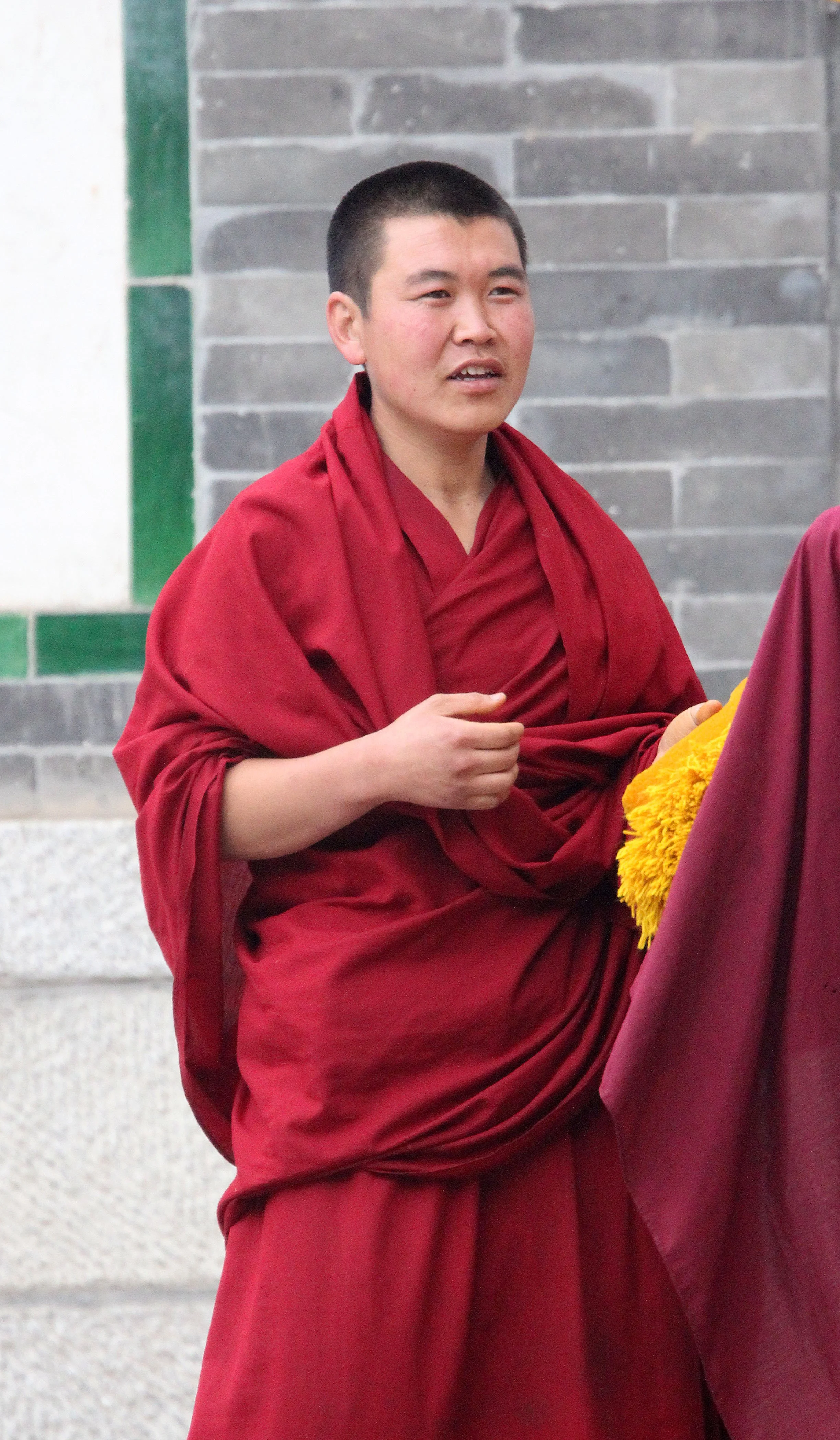 KUMBUM MONASTERY - QINGHAI - SUNNING BUDDHA FESTIVAL 2013 (32).JPG