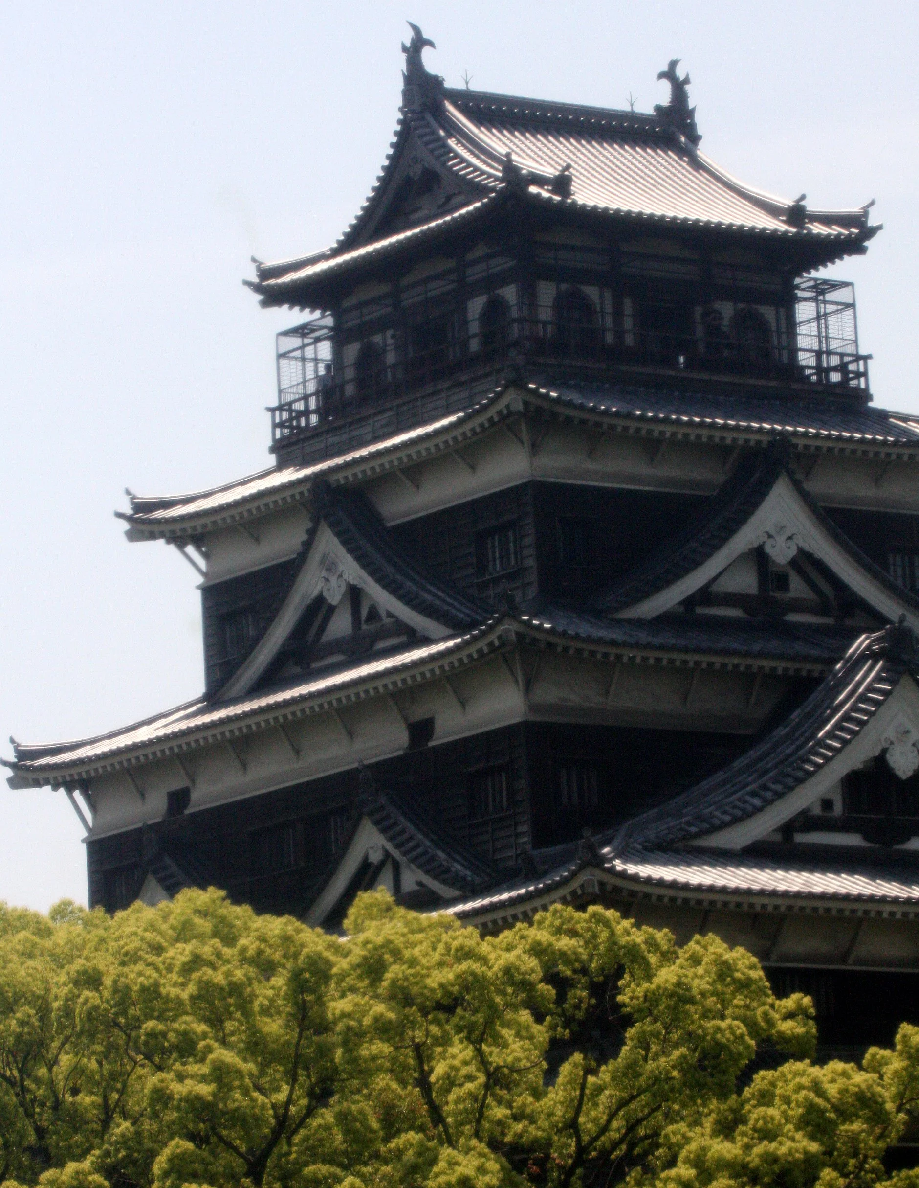 HIROSHIMA -  MAY 2009 - HIROSHIMA CASTLE .JPG
