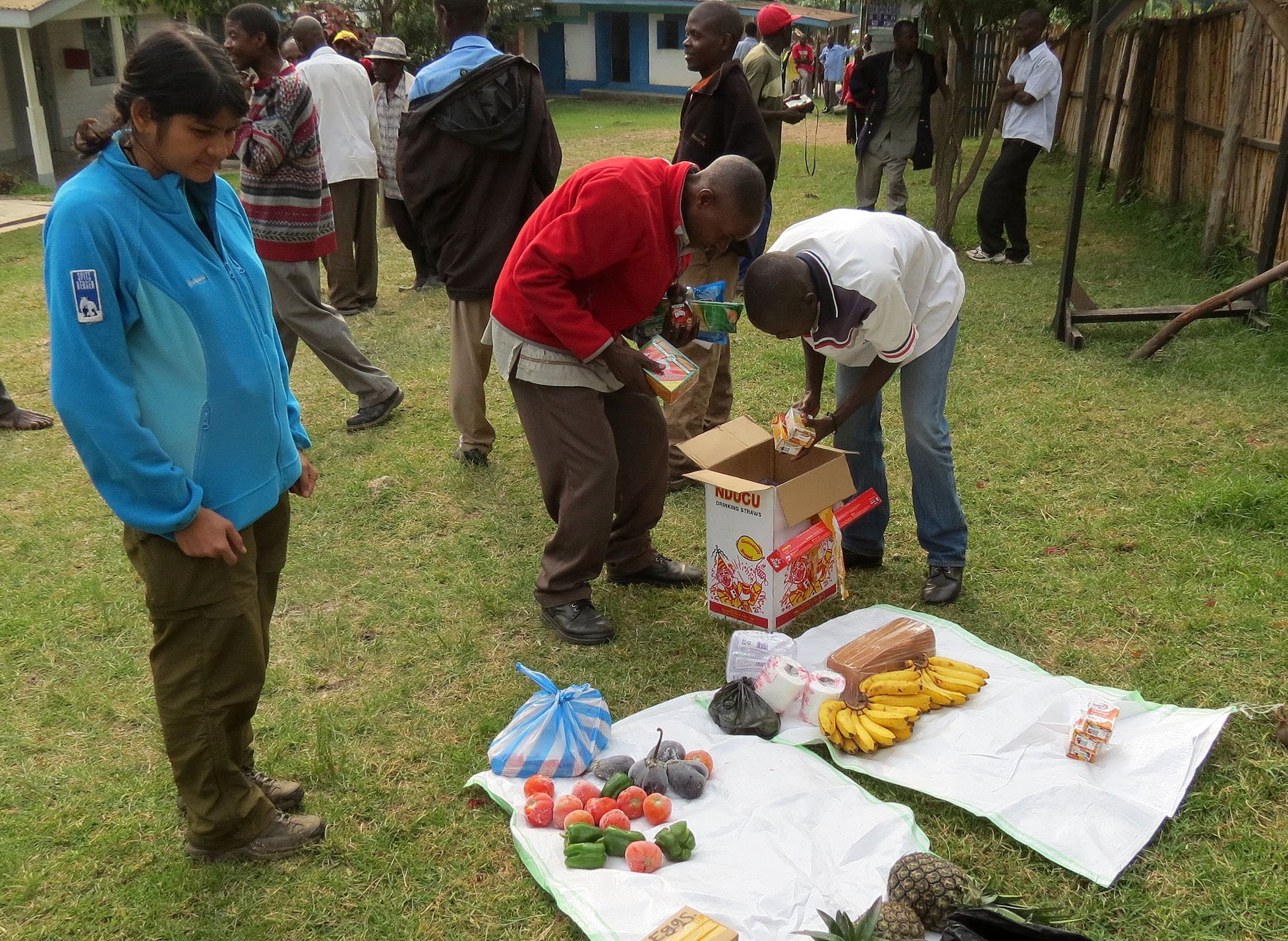 Getting ready for the Ruwenzori Mountains trek!