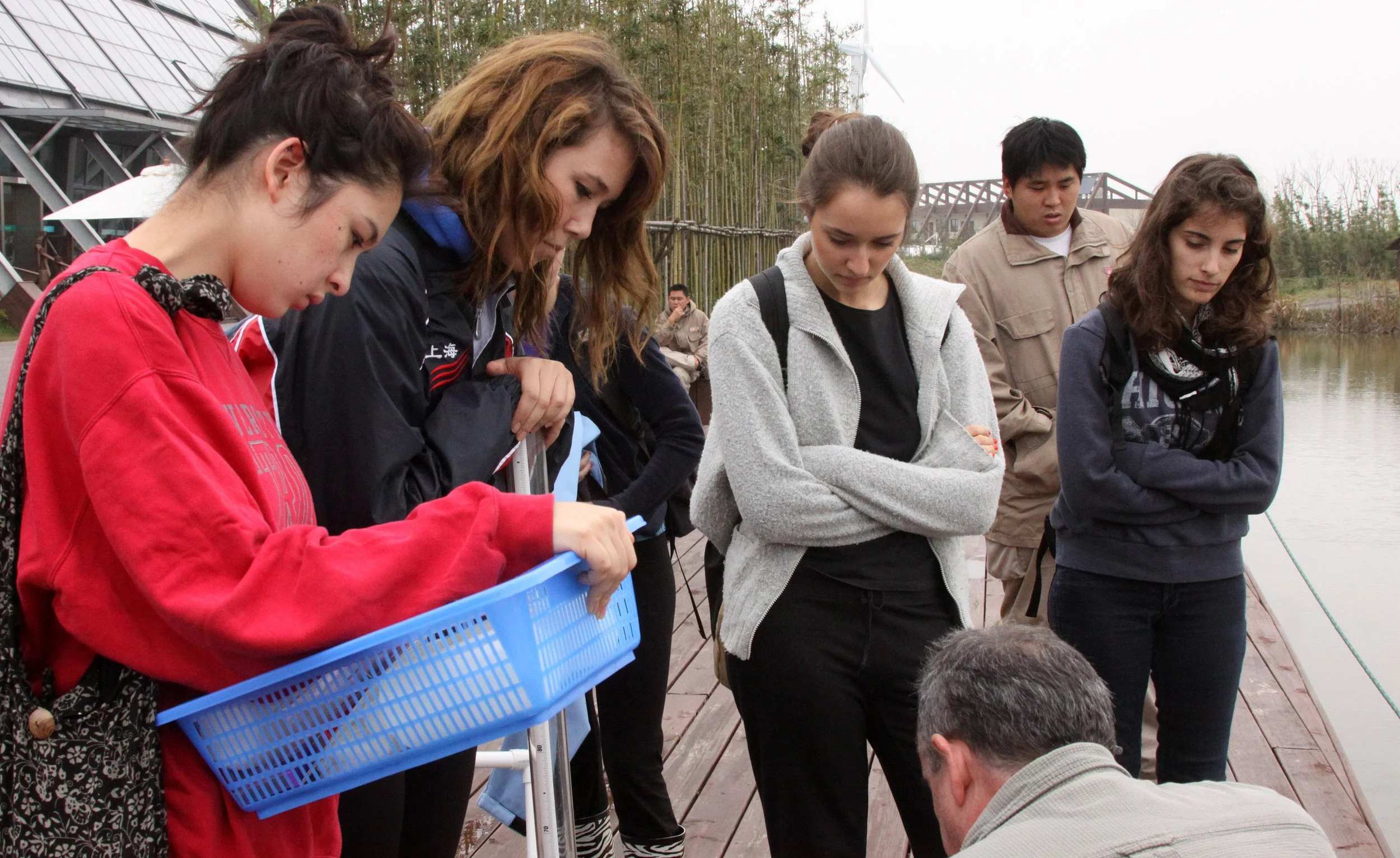 CHONGMING ISLAND DONGTAN WETLANDS RESERVE FIELD TRIP 2011 (13).JPG